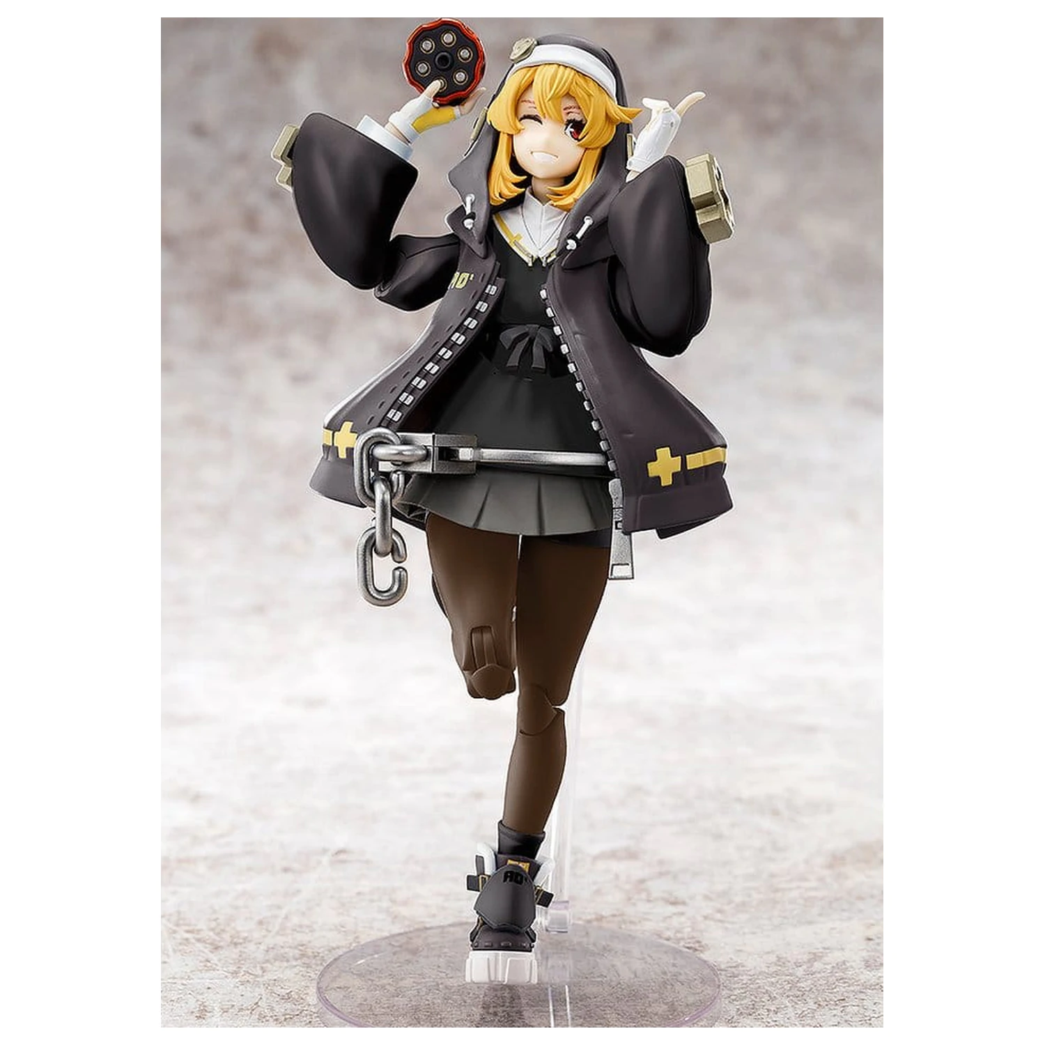 Guilty Gear Strive Bridget Articulated Black Color Ver. Műanyag modell készlet 14 cm  termékfotó