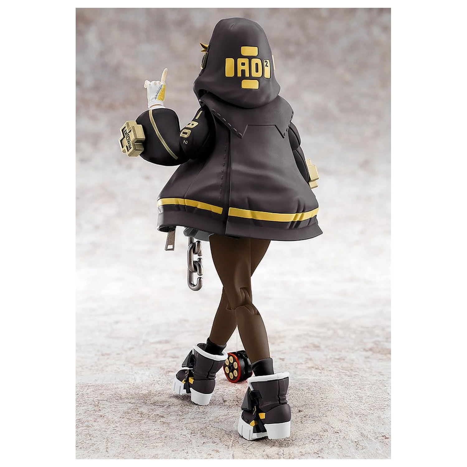 Guilty Gear Strive Bridget Articulated Black Color Ver. Műanyag modell készlet 14 cm  termékfotó