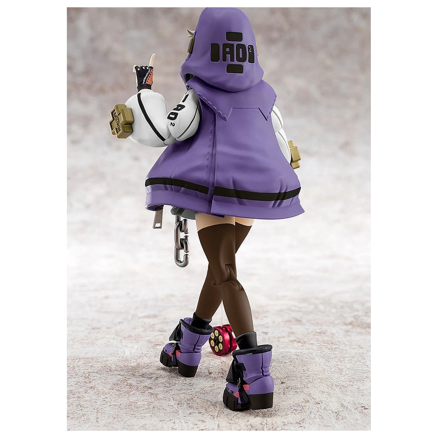 Guilty Gear Strive Bridget Articulated Purple Color Ver. Műanyag modell készlet 14 cm  termékfotó