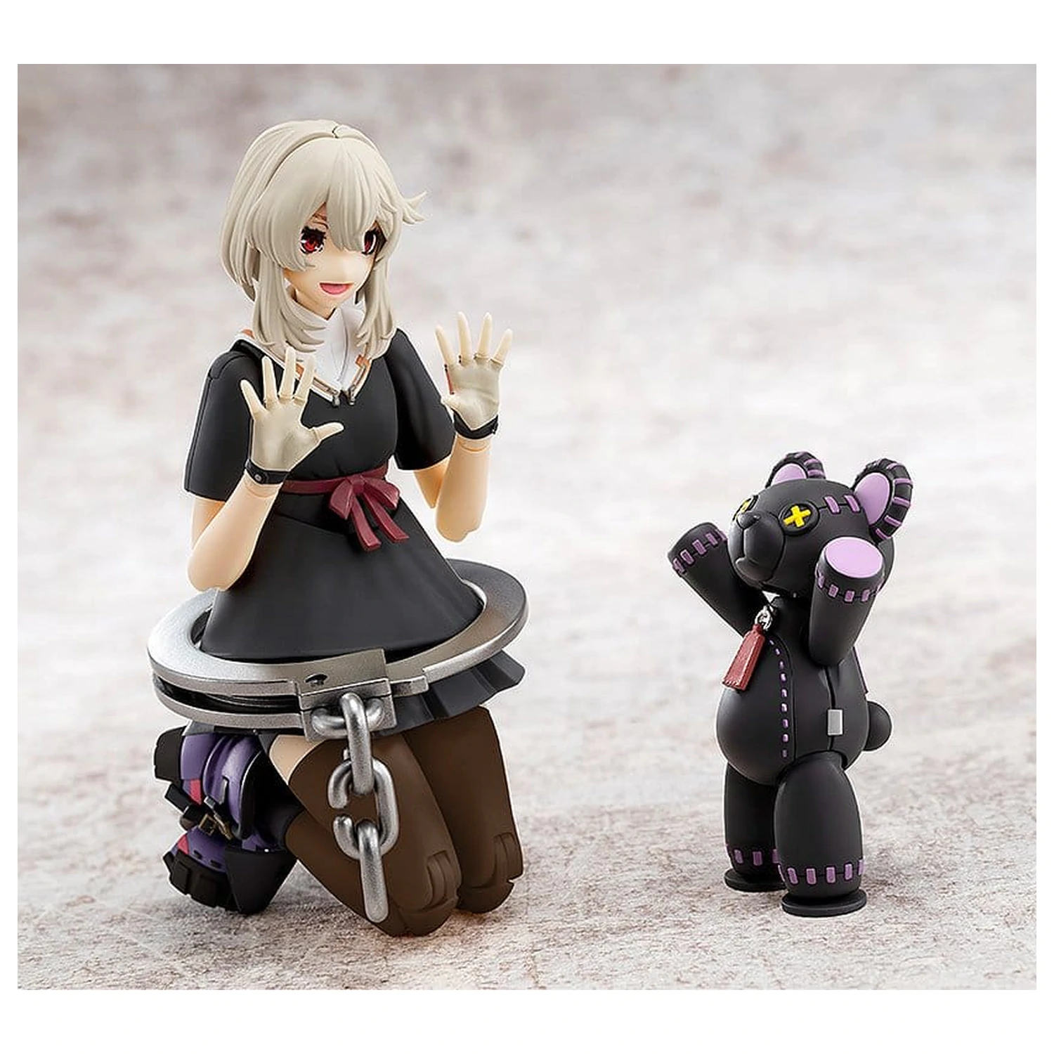 Guilty Gear Strive Bridget Articulated Purple Color Ver. Műanyag modell készlet 14 cm  termékfotó