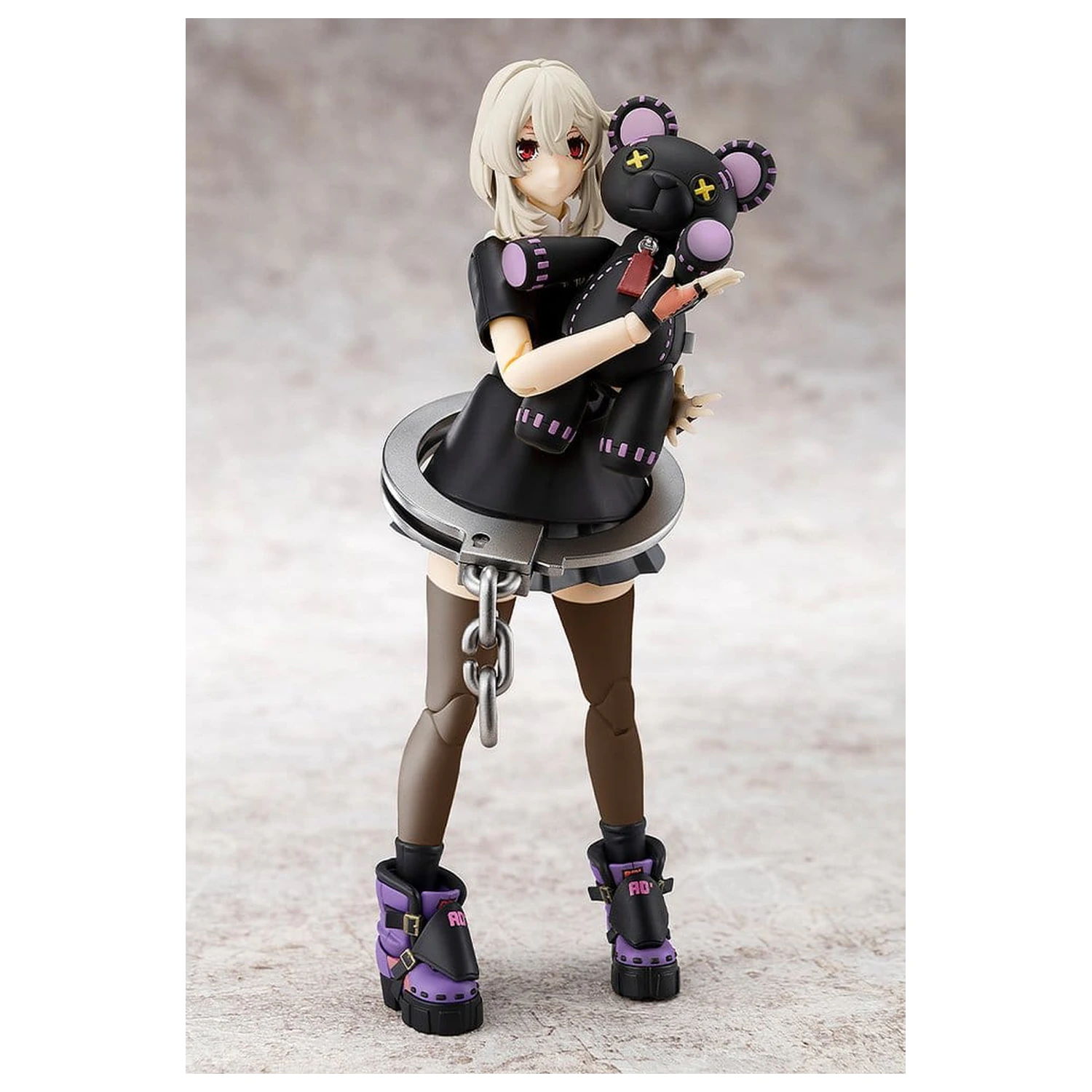 Guilty Gear Strive Bridget Articulated Purple Color Ver. Műanyag modell készlet 14 cm  termékfotó