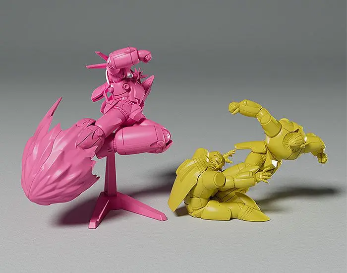 Gunbuster PLAMAX MF-64: minimum factory Gunbuster Super Inazuma Kick/RX-7 Inazuma Kick Effect Color Ver. Műanyag modell készlet 7 cm termékfotó