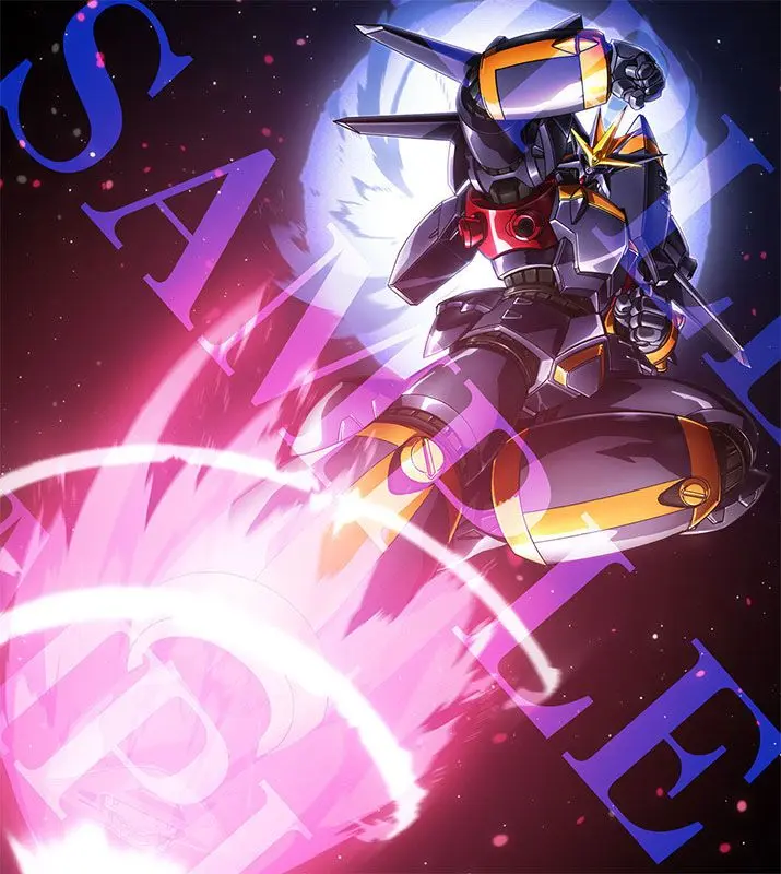 Gunbuster PLAMAX MF-64: minimum factory Gunbuster Super Inazuma Kick/RX-7 Inazuma Kick Effect Color Ver. Műanyag modell készlet 7 cm termékfotó