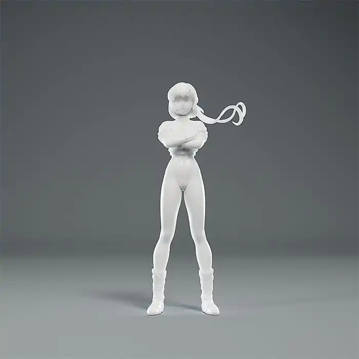 Gunbuster PLAMAX MF-81: minimum factory Noriko Takaya with Gunbuster: Effect Color Ver. Műanyag modell készlet 12 cm termékfotó