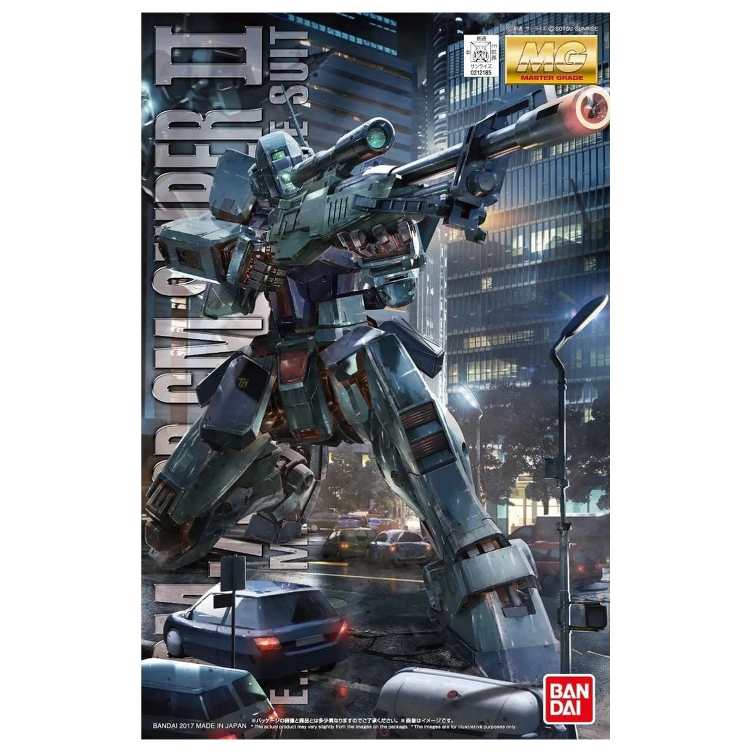 Gundam 0080 War in the Pocket RGM-79SP GM Sniper II Mobile Suit modell készlet MG 1/100 termékfotó