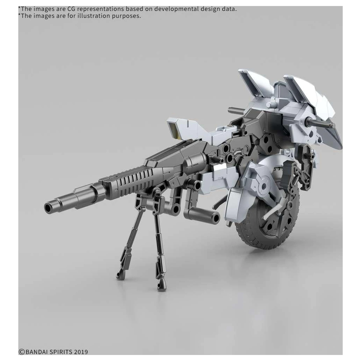 Gundam 30MM 1/144 Extended Armament jármű modell készlet termékfotó
