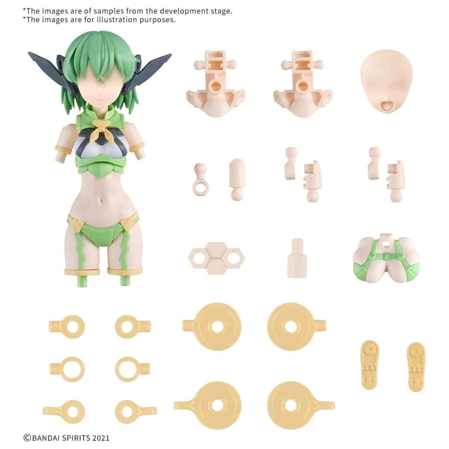 Gundam 30MS Option Parts Set 16 modell készlet kiegészítő termékfotó