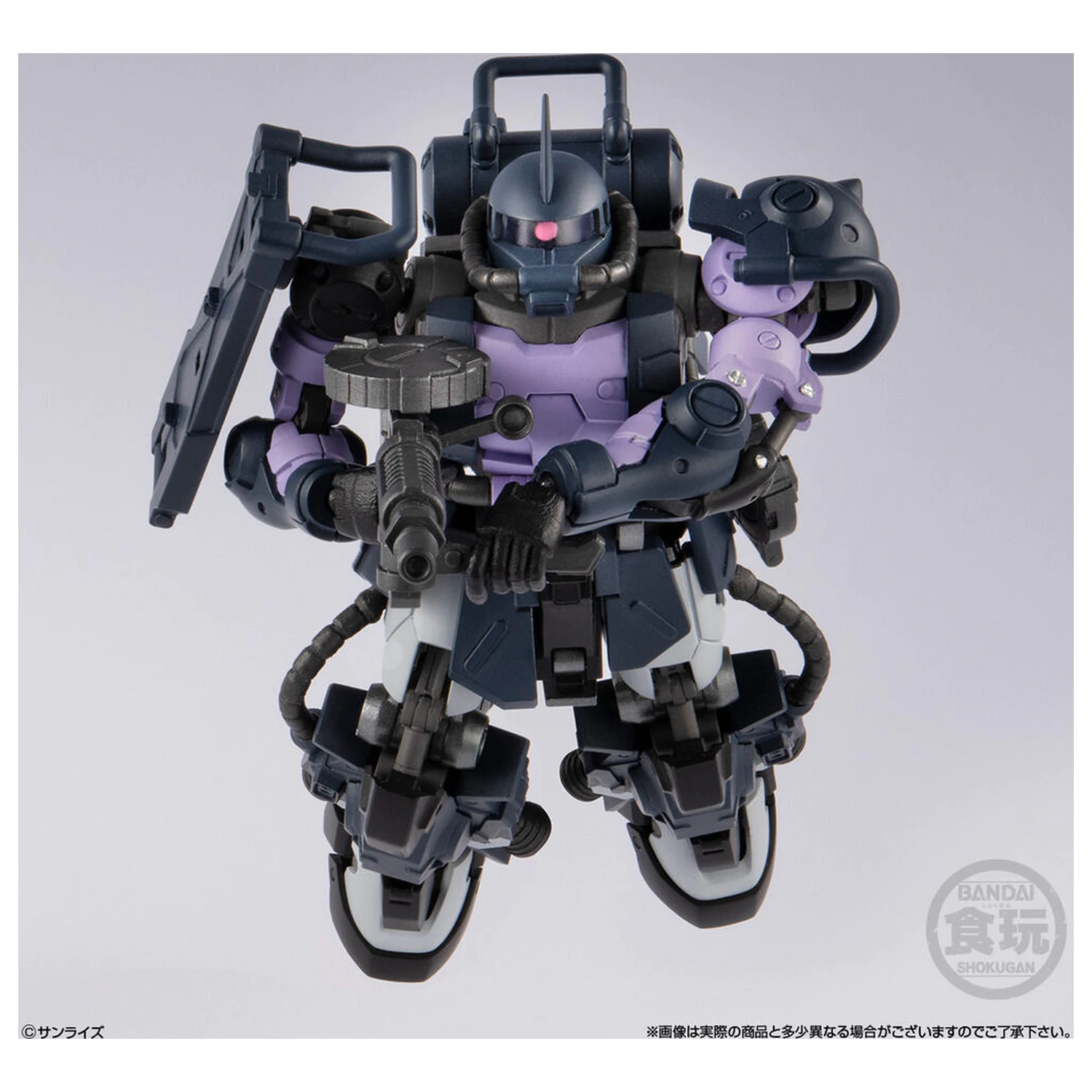 Gundam Artifact PRO High Mobility Zaku II Black Tri-Stars Specification figura 10cm termékfotó