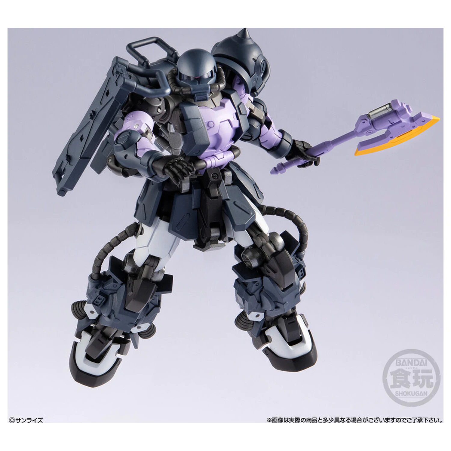 Gundam Artifact PRO High Mobility Zaku II Black Tri-Stars Specification figura 10cm termékfotó