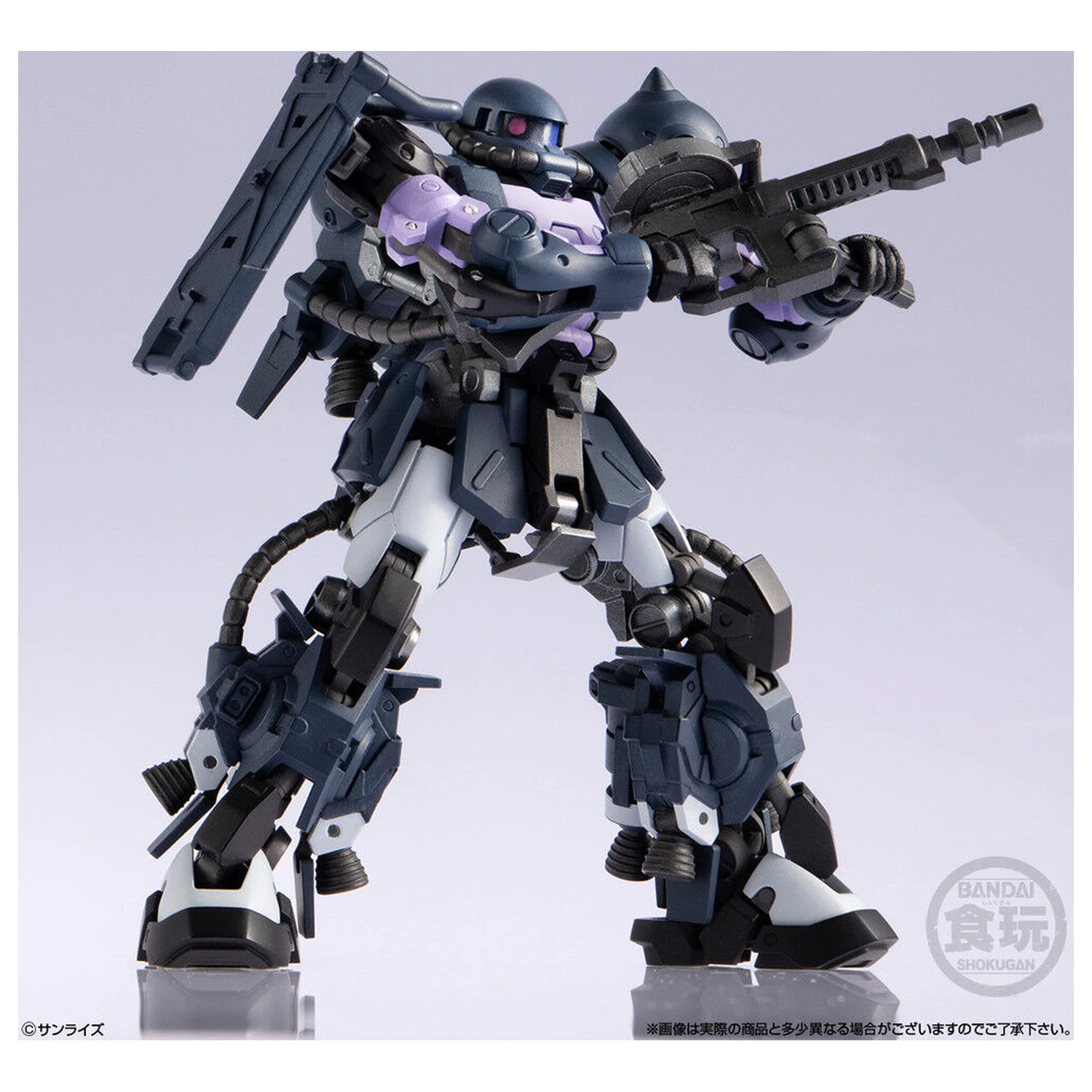 Gundam Artifact PRO High Mobility Zaku II Black Tri-Stars Specification figura 10cm termékfotó