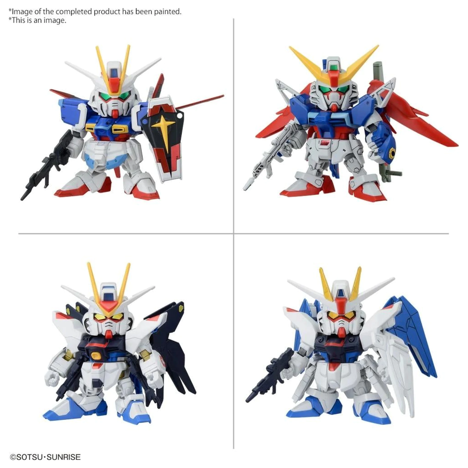 GUNDAM BB Senshi CE Battle of Destiny csomag modell készlet termékfotó