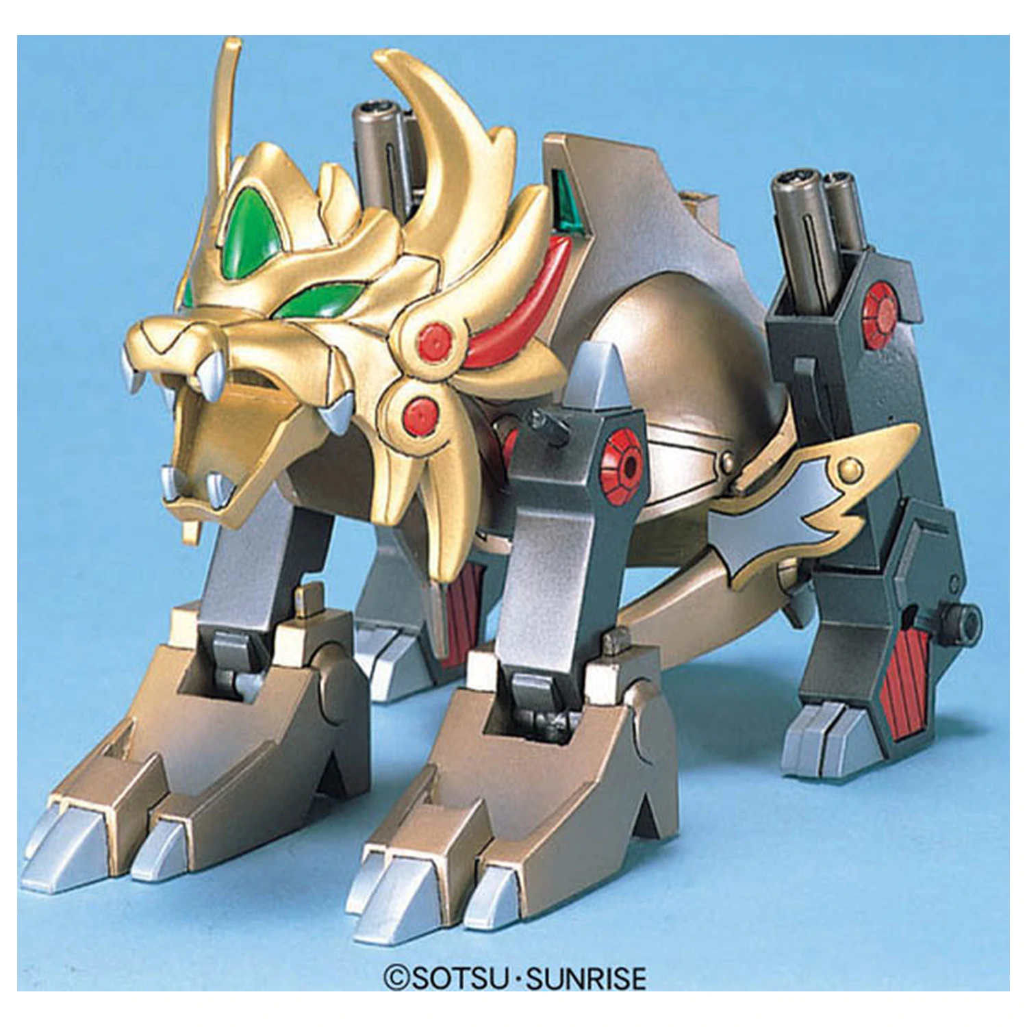 GUNDAM BB167 Kijin Daisyougun Shiryuhou "Kirahagane Gok" modell készlet termékfotó