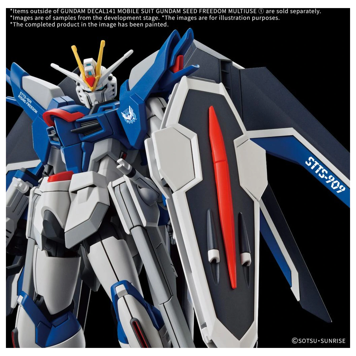 Gundam Decal 141 Gundam Seed Freedom Multiuse 1 modell készlet kiegészítő termékfotó