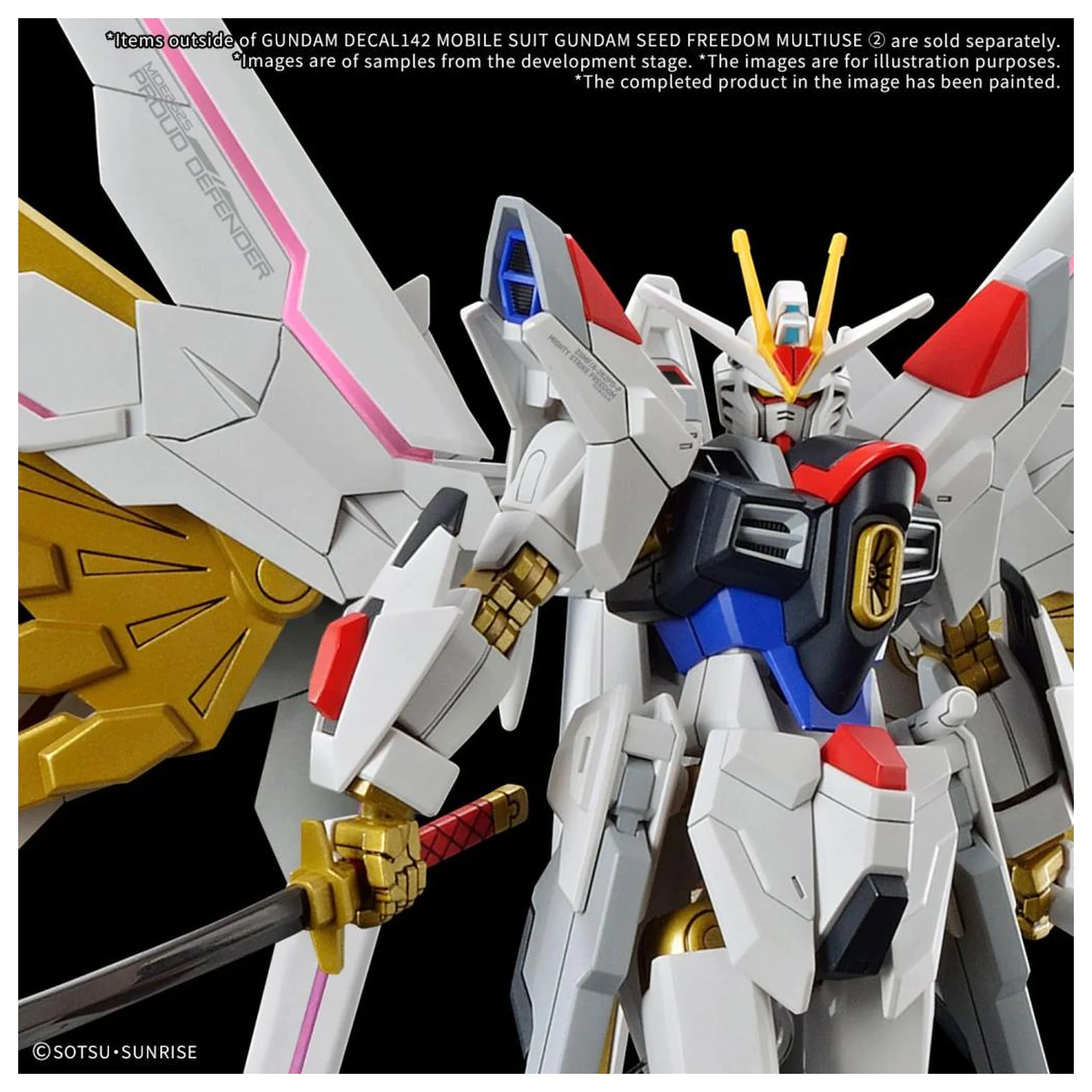 Gundam Decal 142 Gundam Seed Freedom Multiuse 2 modell készlet kiegészítő termékfotó