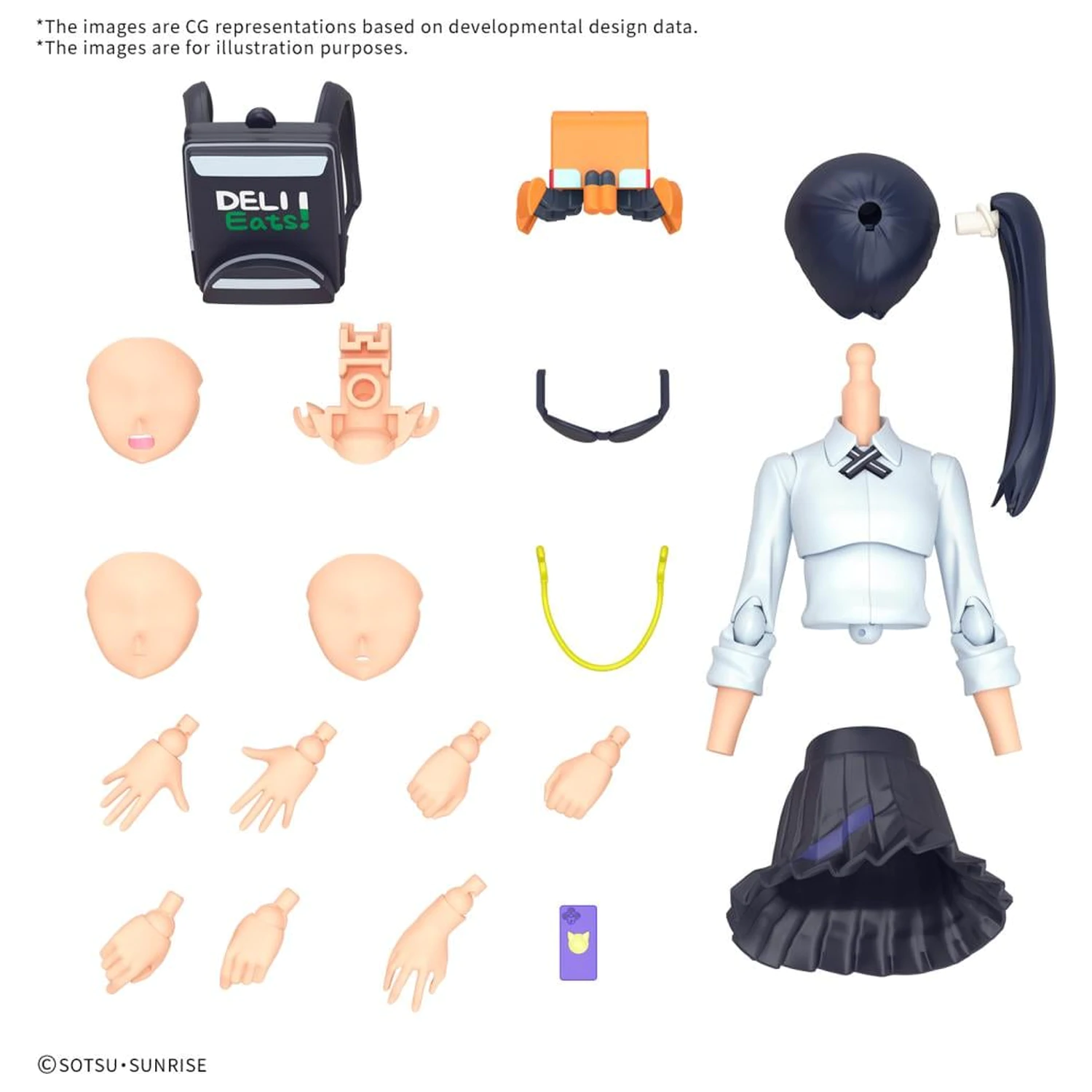 Gundam Figure-rise Standard Nyaan modell készlet termékfotó