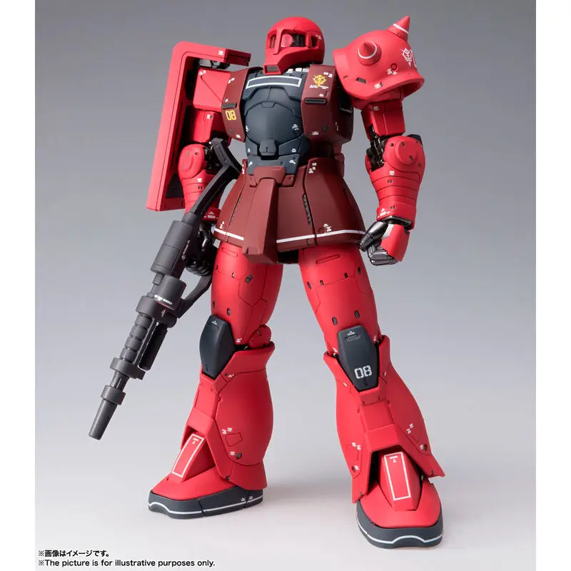 Gundam Fix Figuration Metal Composite MS-05S Char Aznables Zaku I figura 18cm termékfotó