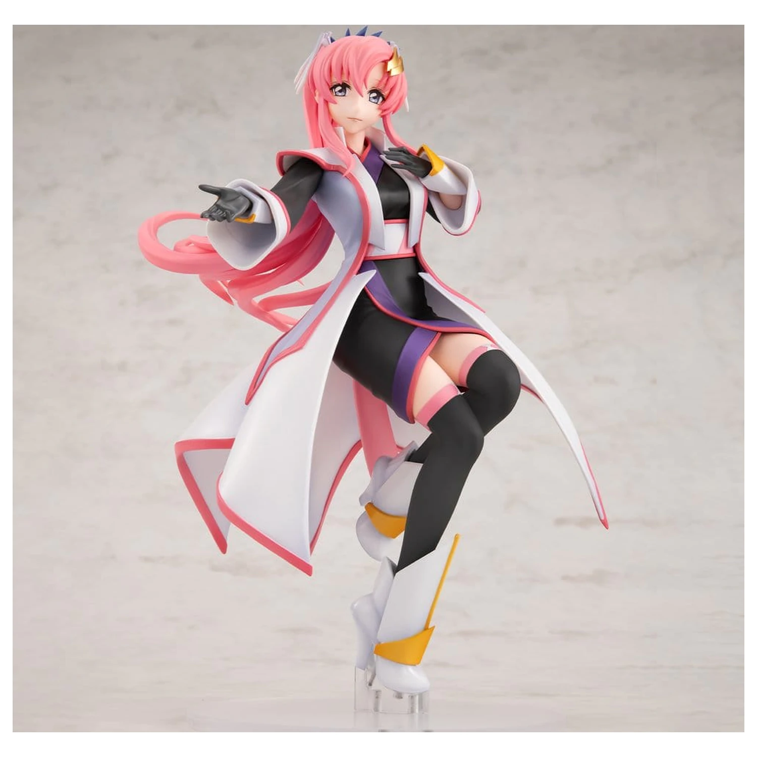 Gundam GGG (Gundam Girls Generation) Series PVC figura Mobile Suit Gundam SEED FREEDOM Lacus Clyne Battle Surcoat Ver. 22 cm termékfotó