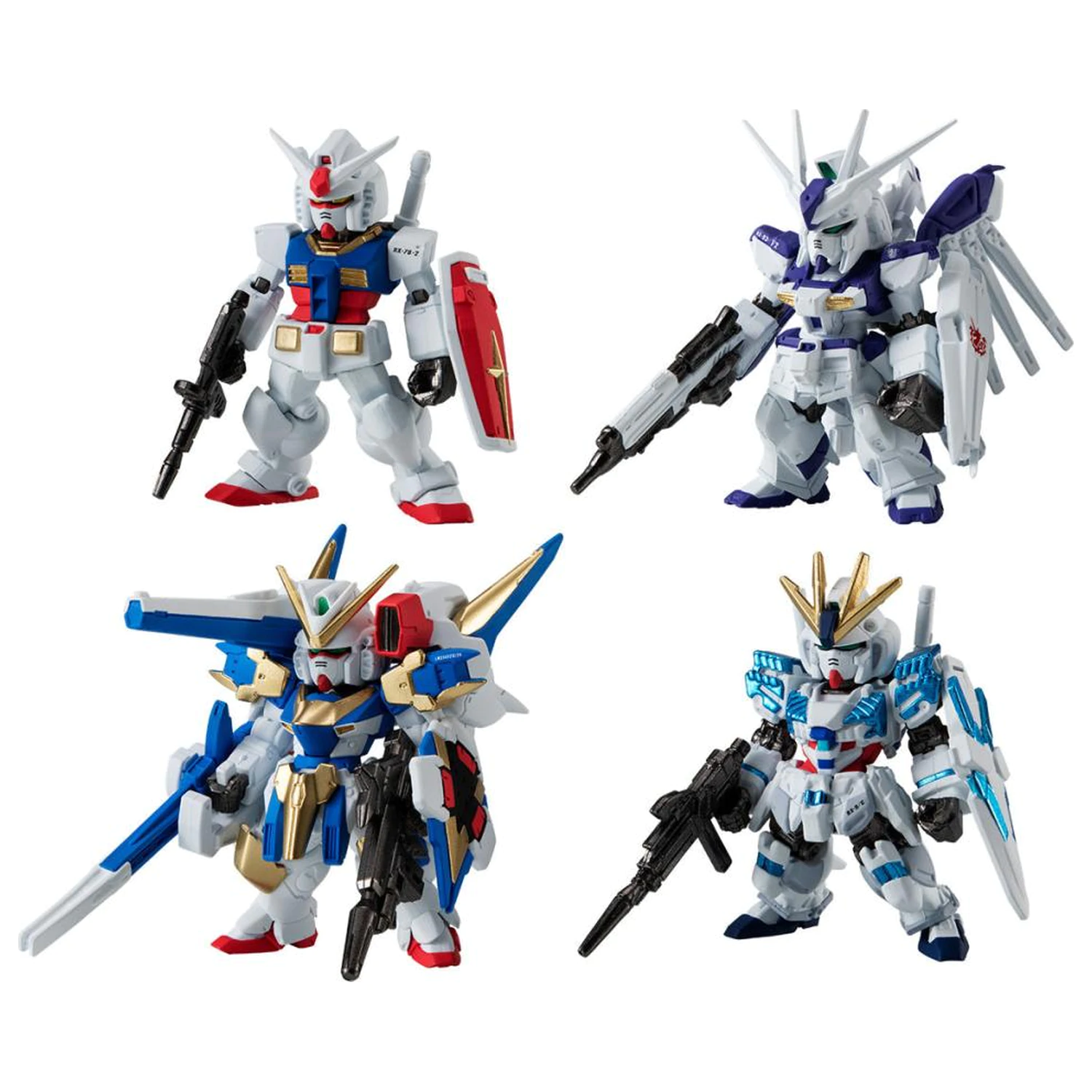 GUNDAM Gundam Converge figura 15th Anniversary Universal 5.5 cm termékfotó