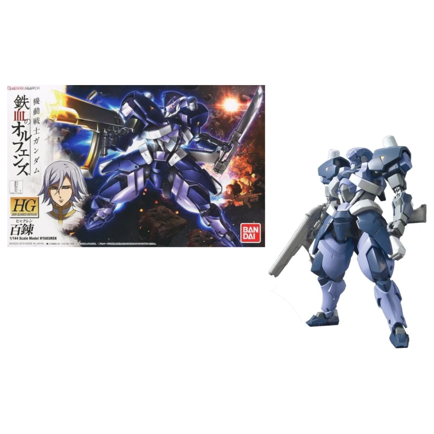 GUNDAM HG 1/144 Hyakuren modell készlet termékfotó