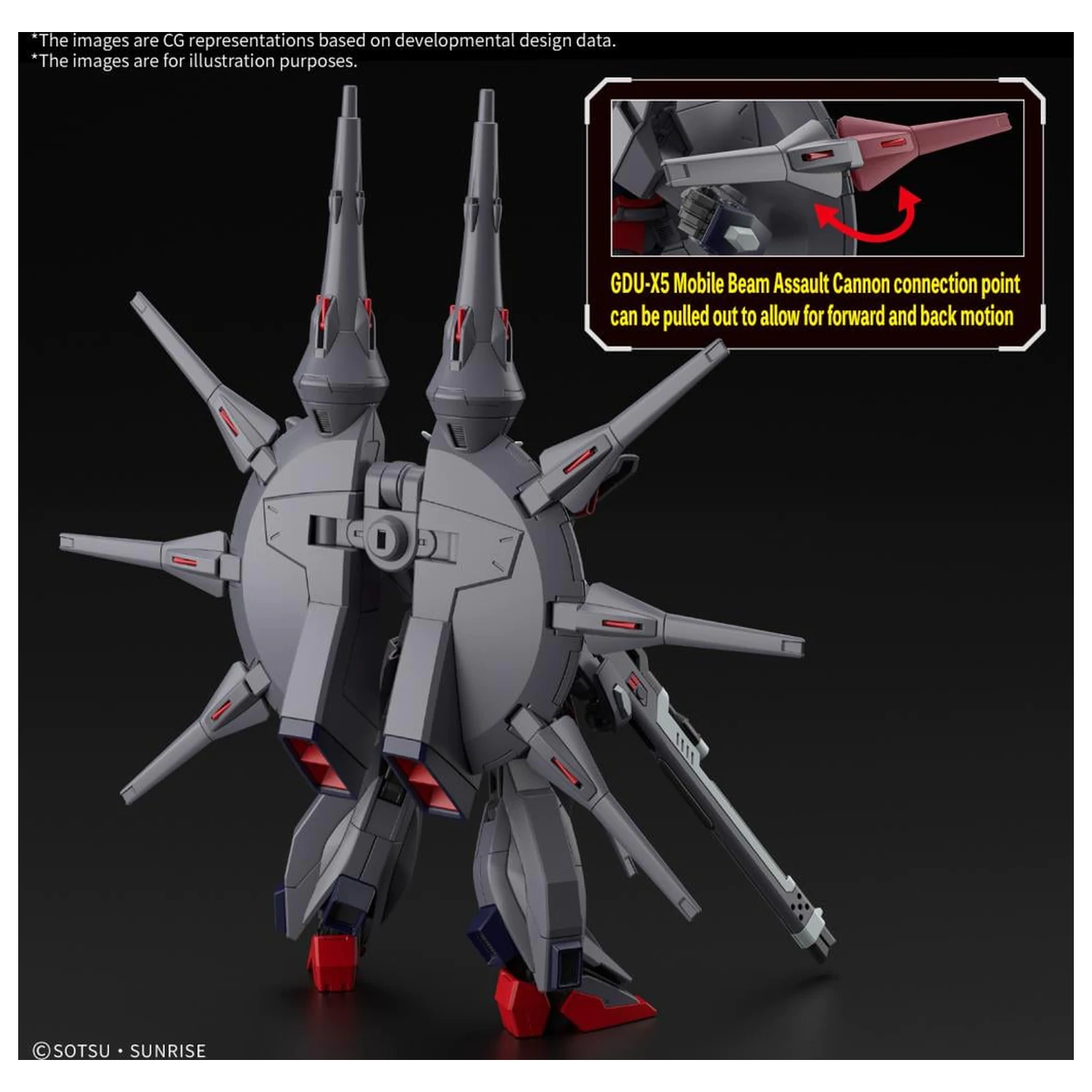 Gundam HG 1/144 Legend Gundam modell készlet termékfotó