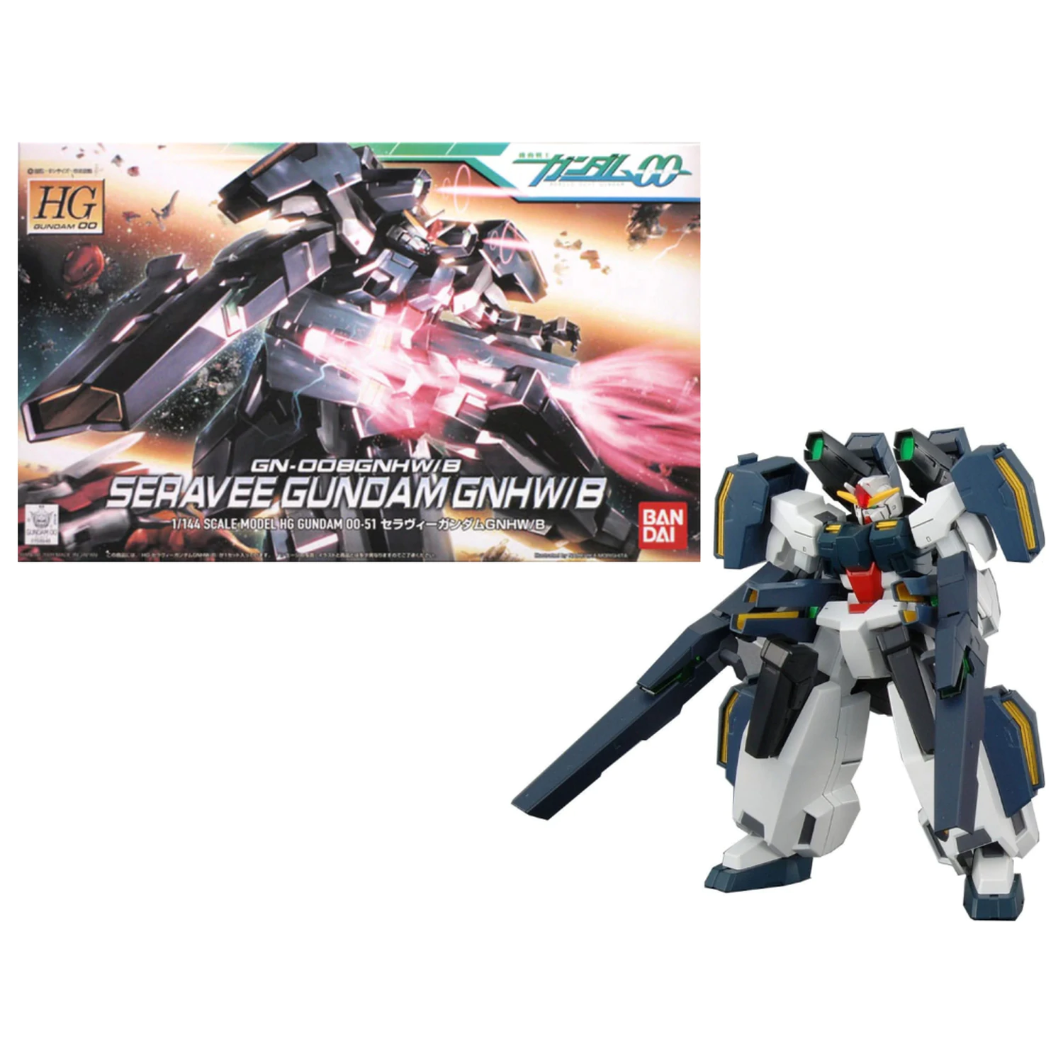 Gundam HG 1/44 Seravee Gundam GNHW/B modell készlet 13cm termékfotó