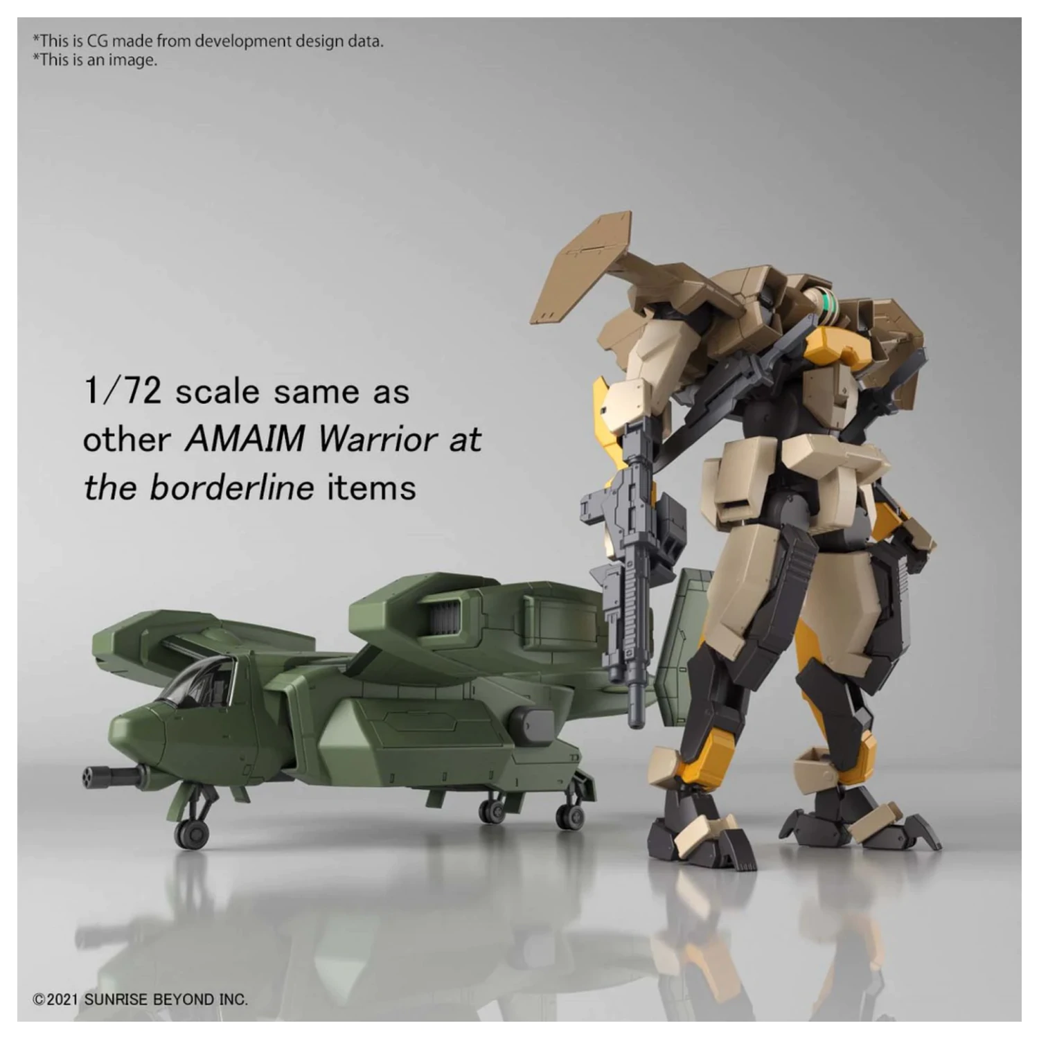 Gundam HG 1/72 V-33 Stork Carrier modell készlet termékfotó