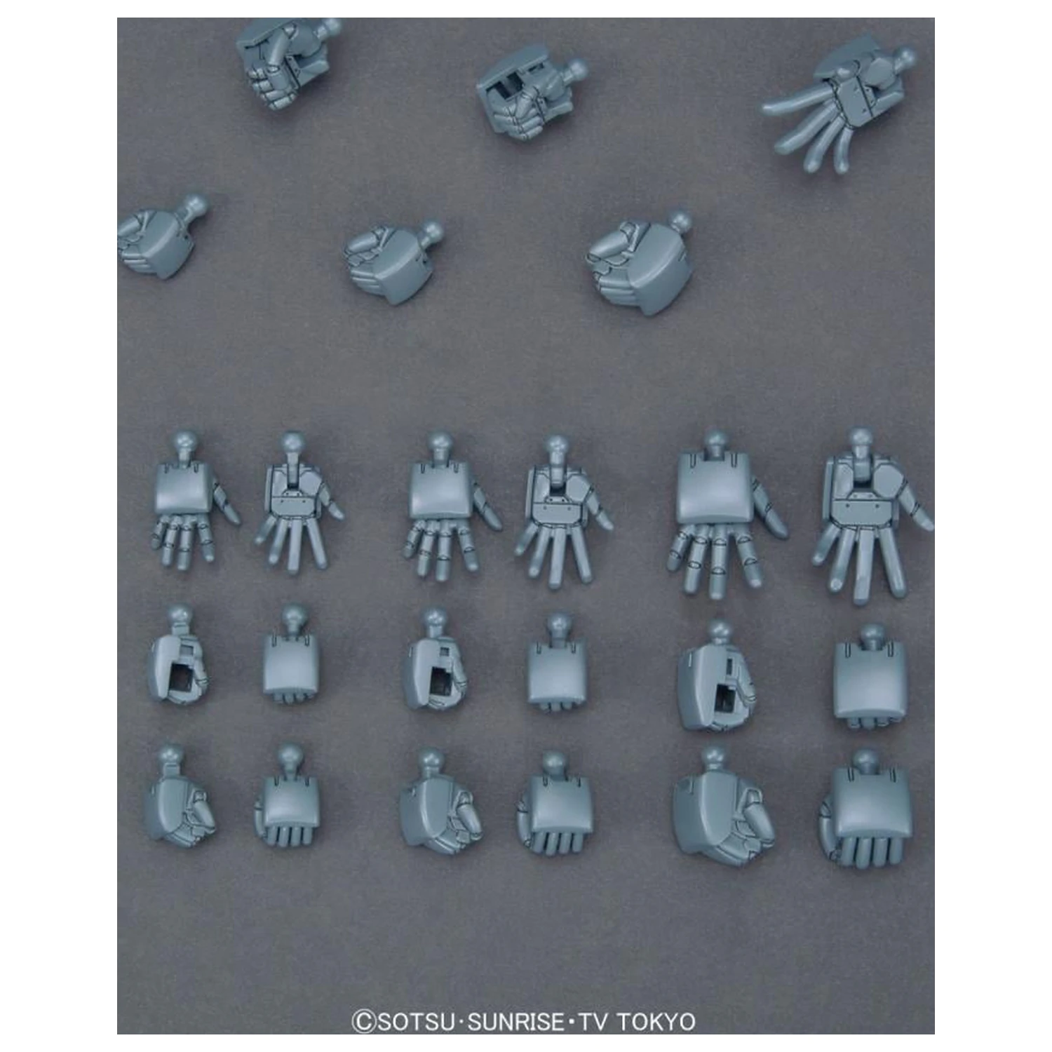 Gundam HGBC 1/144 Jigen Build Knuckles (Round) modell készlet kiegészítő csomag termékfotó