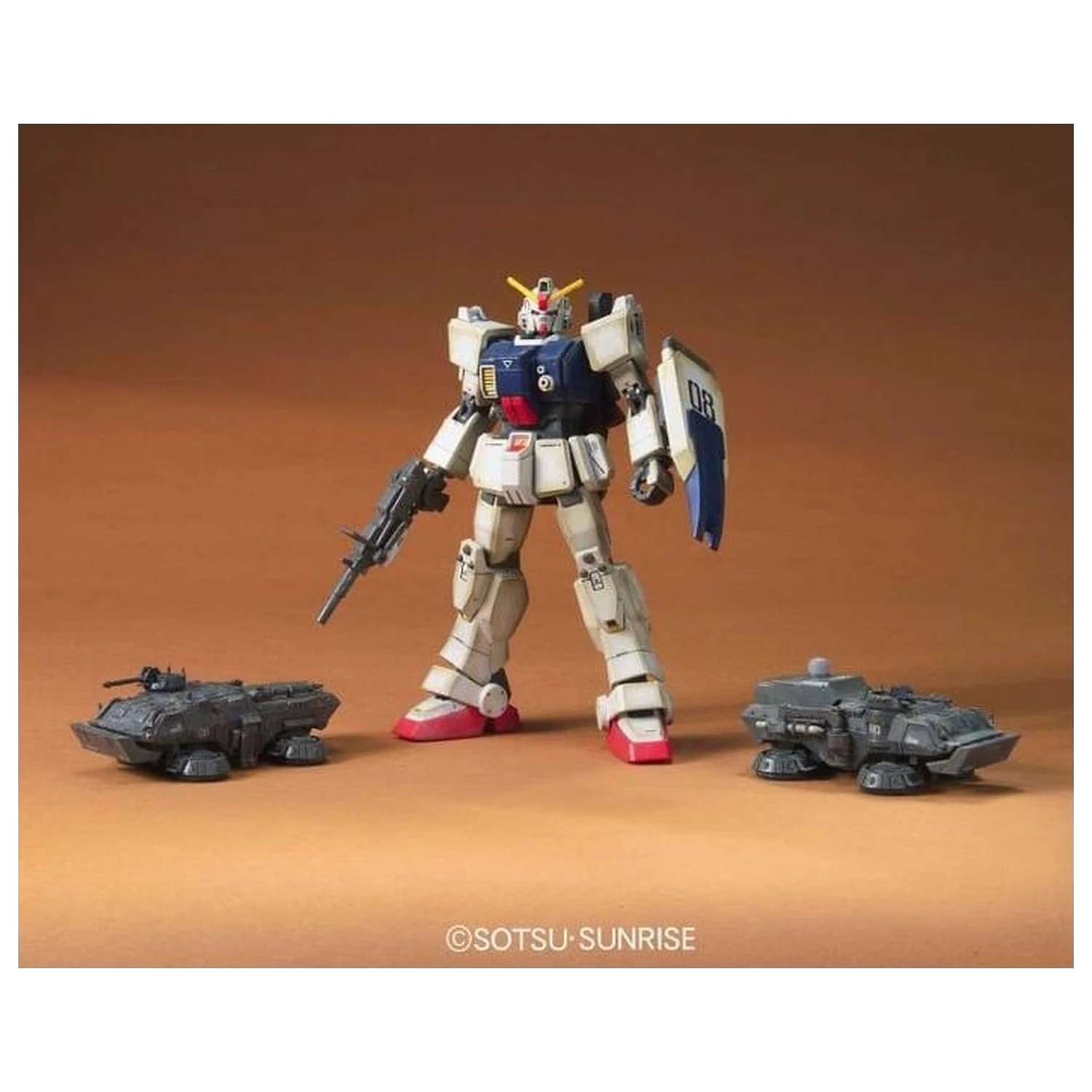 Gundam HGUC 1/144 RX-79(G) Gundam The Ground War Set  termékfotó