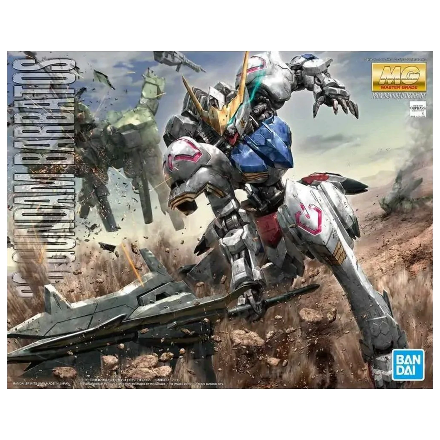 Gundam Iron-Blooded Orphans ASW-G-08 Gundam Barbatos Mobile Suit modell készlet MG 1/100 termékfotó