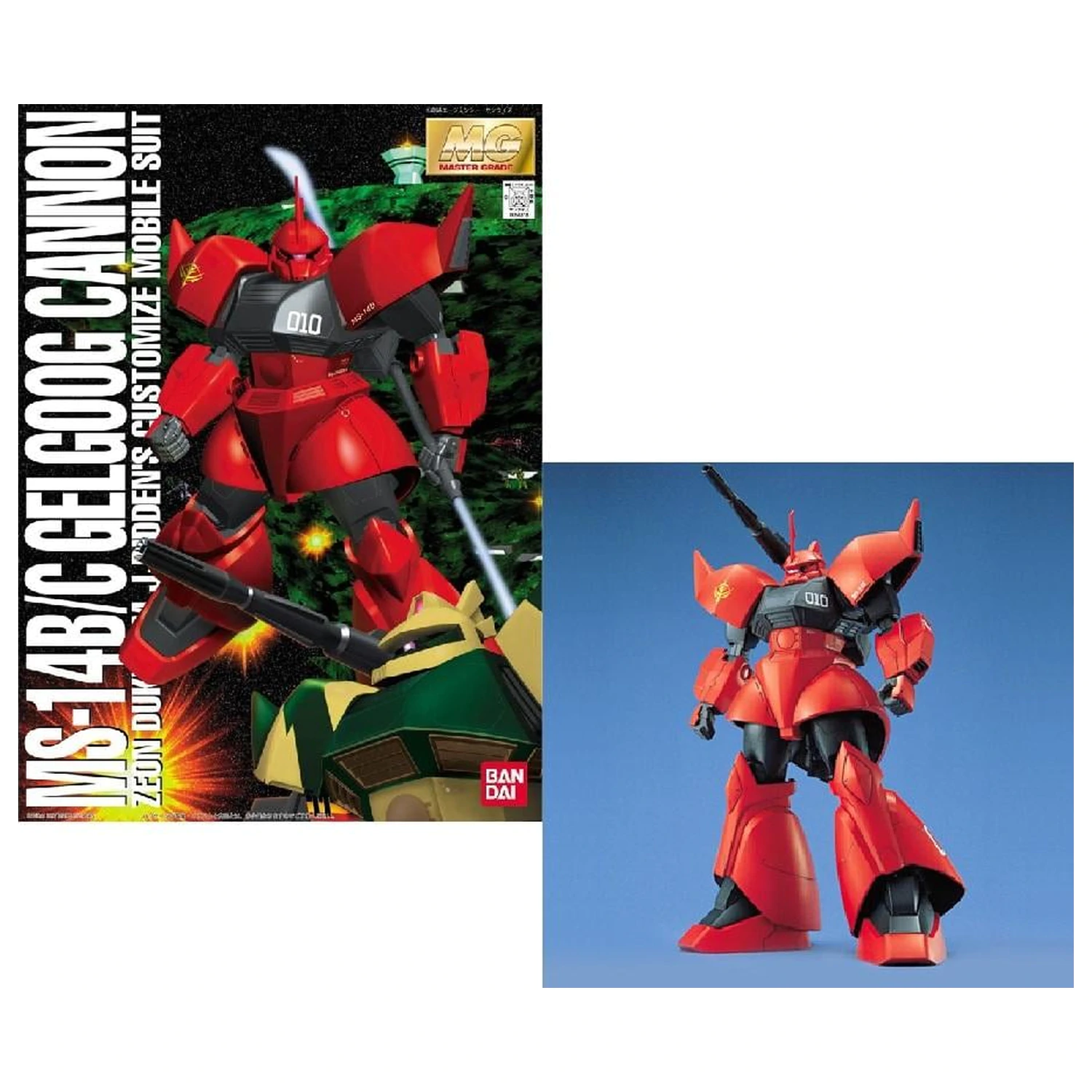 Gundam MG 1/100 Gelgoog Cannon modell készlet termékfotó