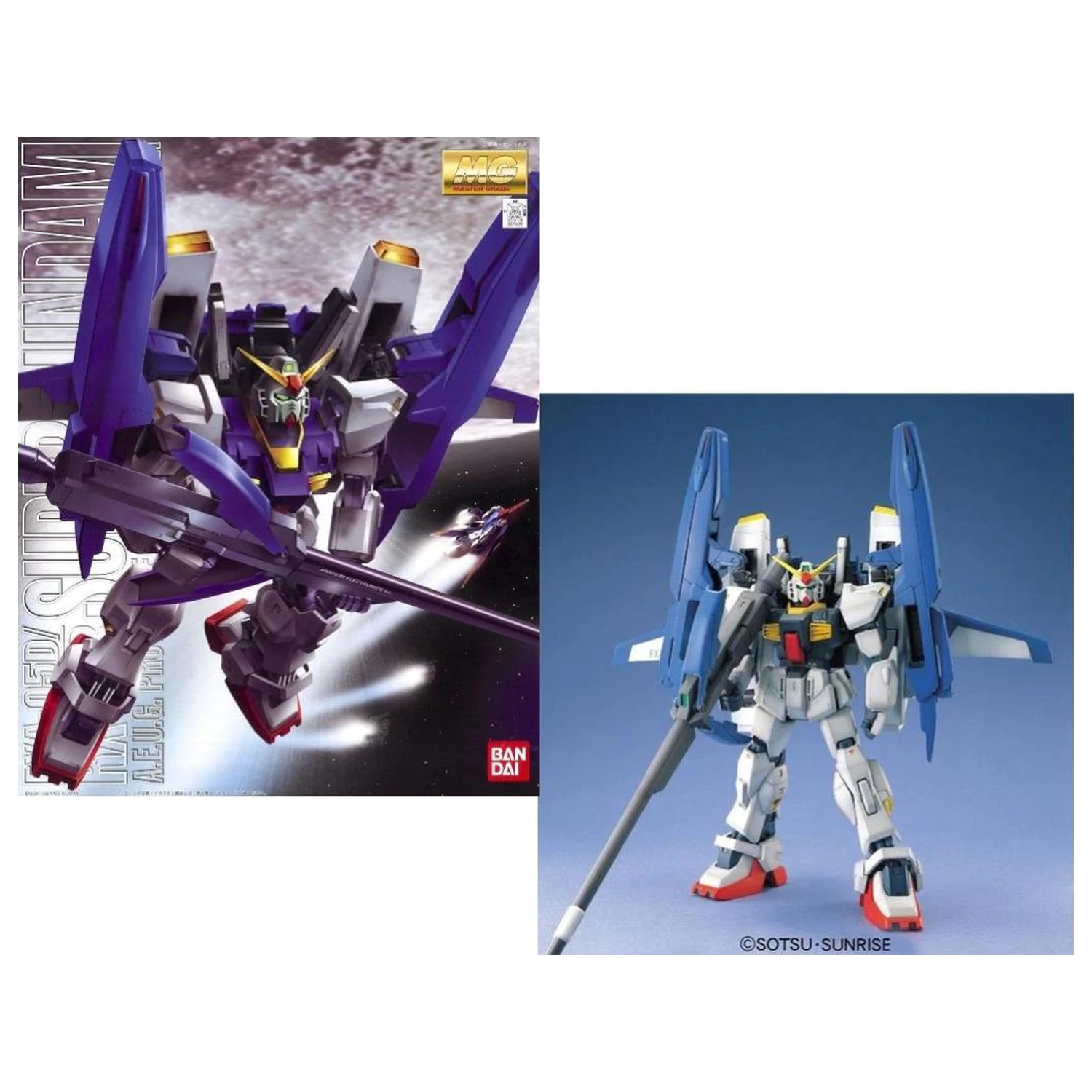 Gundam MG 1/100 Super Gundam modell készlet termékfotó