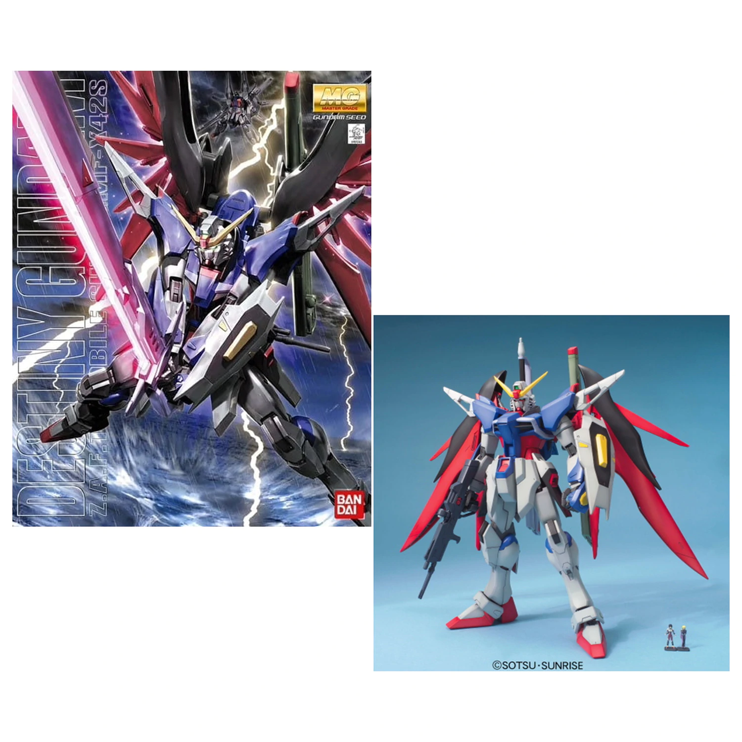 Gundam MG Destiny Gundam 1/100 modell készlet termékfotó