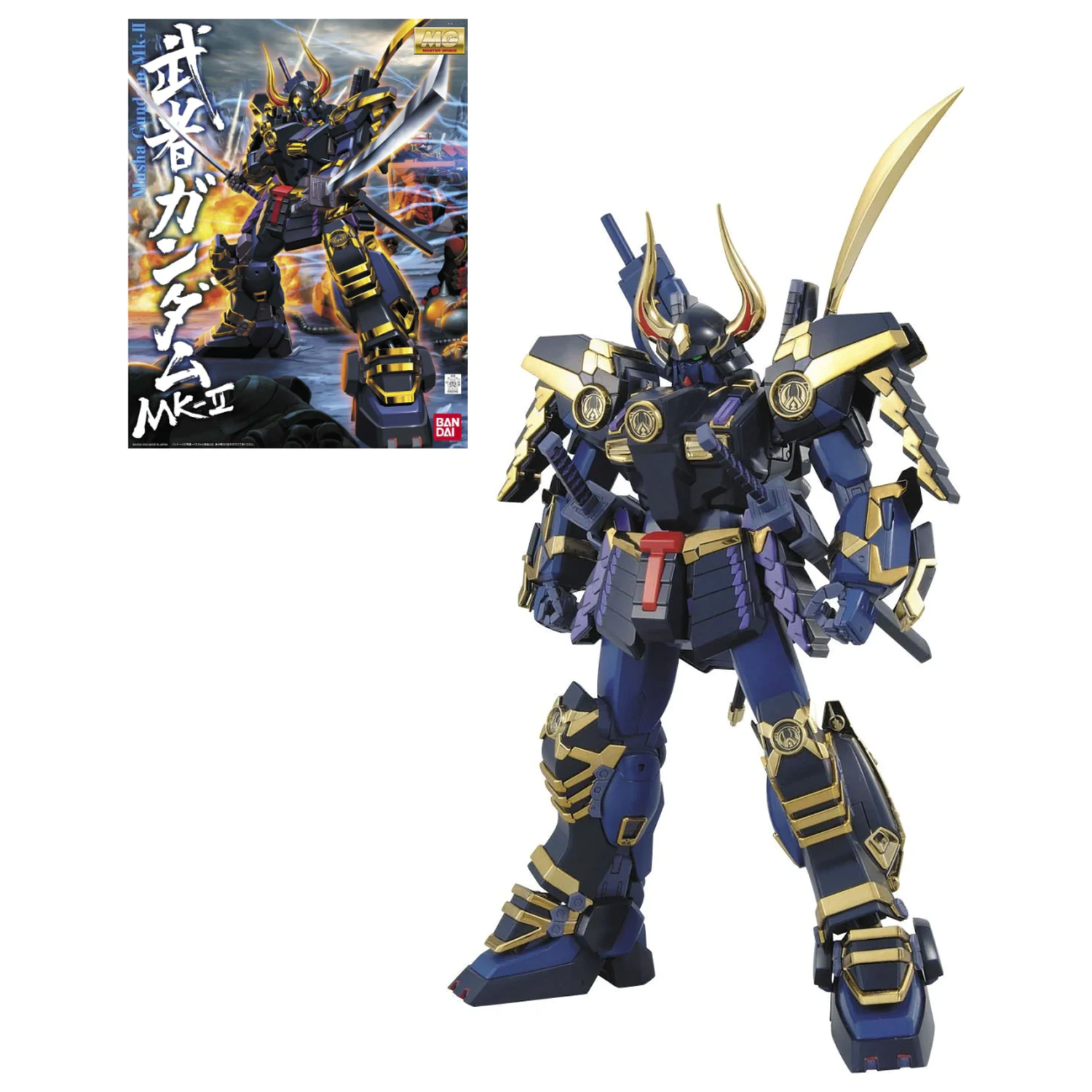 Gundam modell készlet Master Grade Musha Gundam MK-II 18cm termékfotó