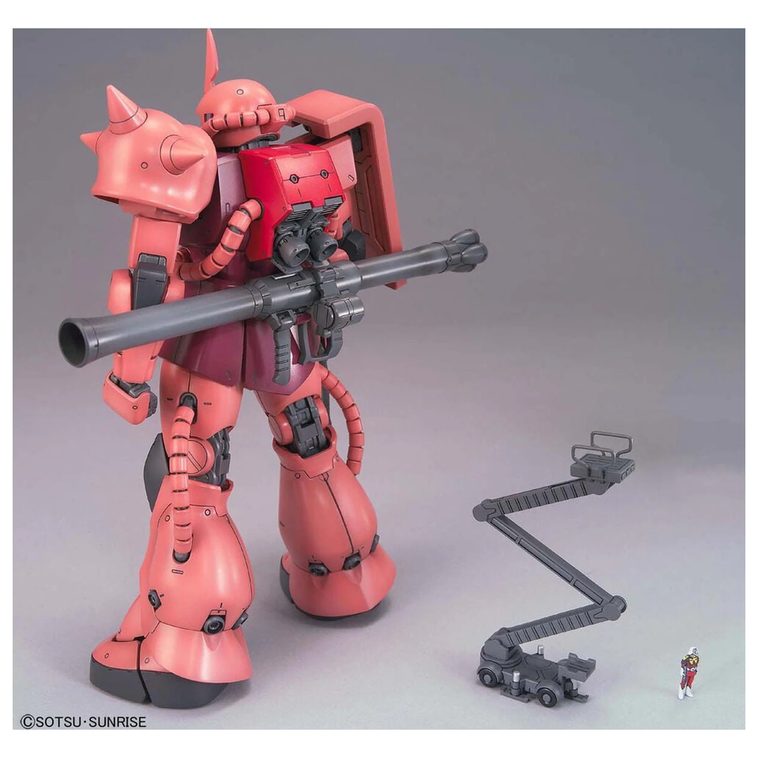Gundam MS-06S Zaku II Char Aznable Custom Ver. 2.0 Mobile Suit modell készlet MG 1/100 termékfotó