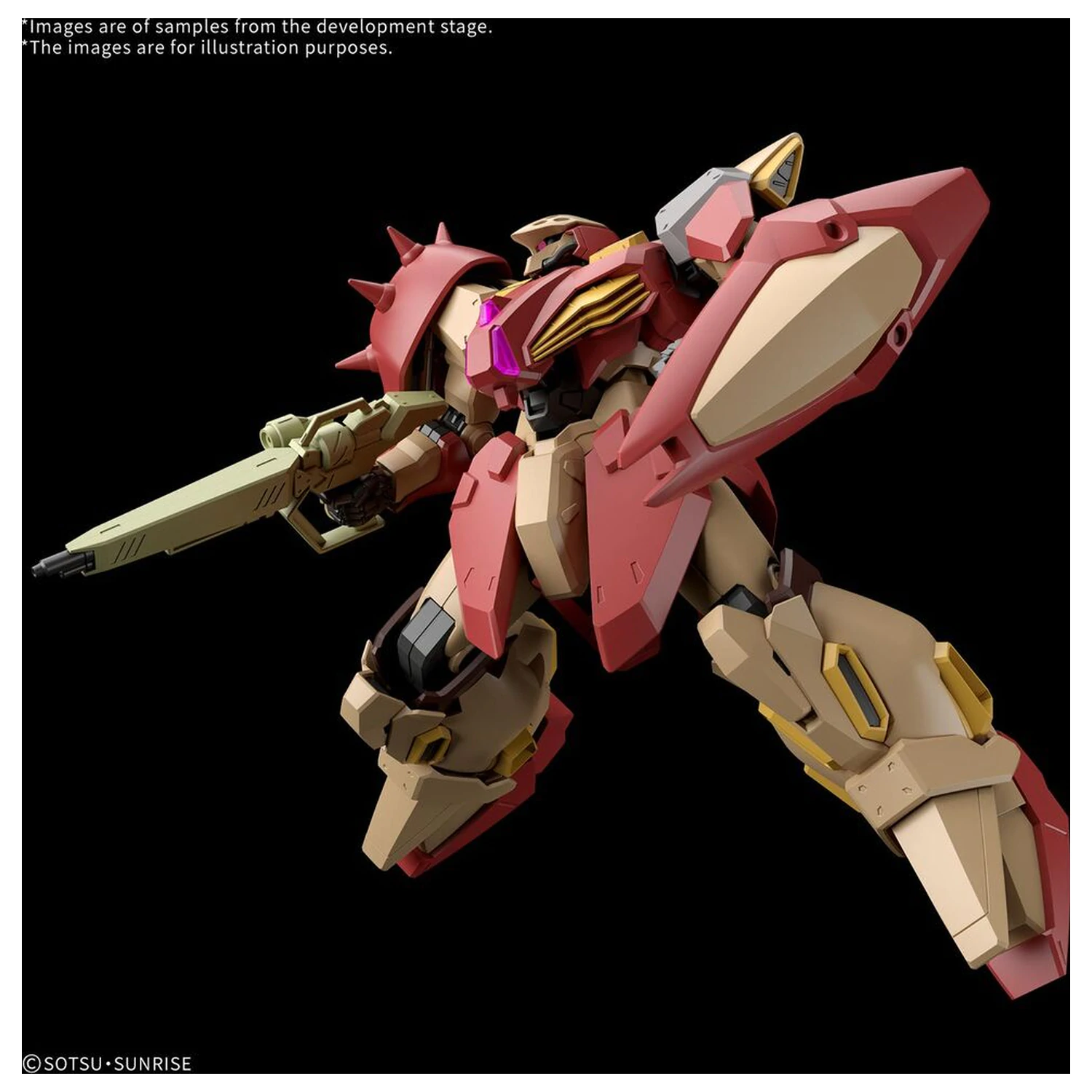 Gundam MSG: Hathaway: The Sorcery of Nymph Circe HG 1/44 Messer Type-M01 Gawman modell készlet termékfotó