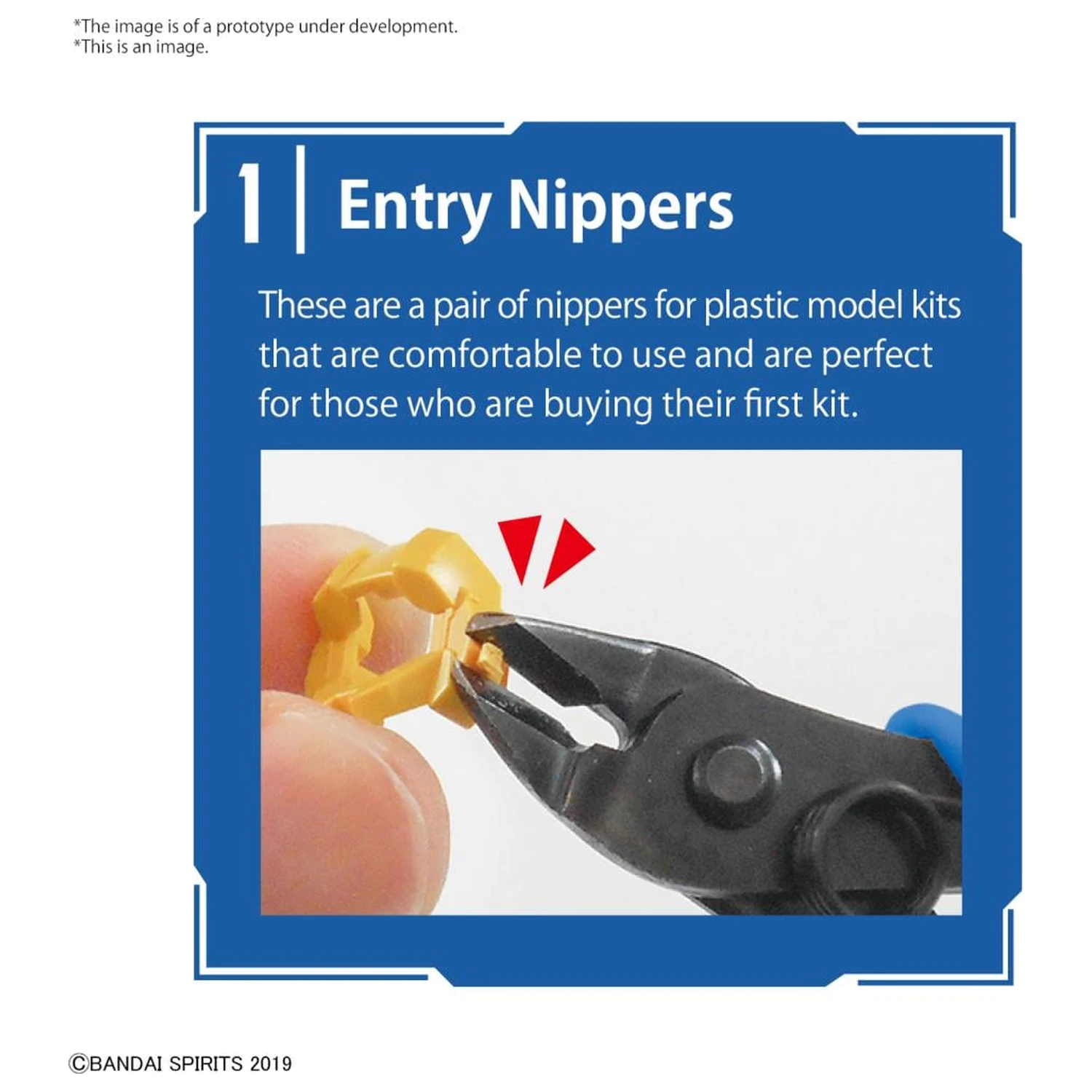 Gundam Nipper Bandai Spirits Entry Tool modell készlet kiegészítő csomag termékfotó