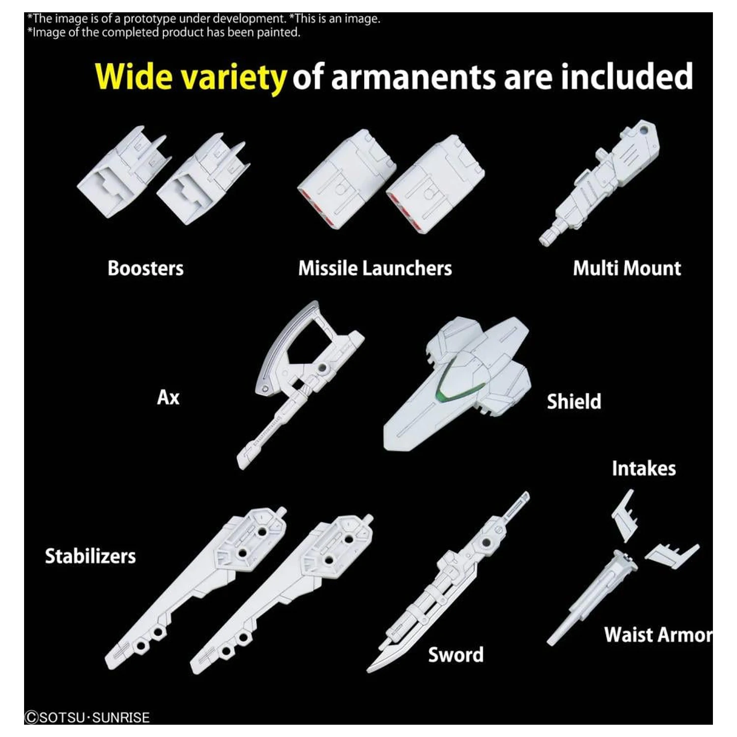 GUNDAM Option Parts csomag Gunpla 13 (Gunpla Battle Arm Arms) modell készlet kiegészítő csomag termékfotó