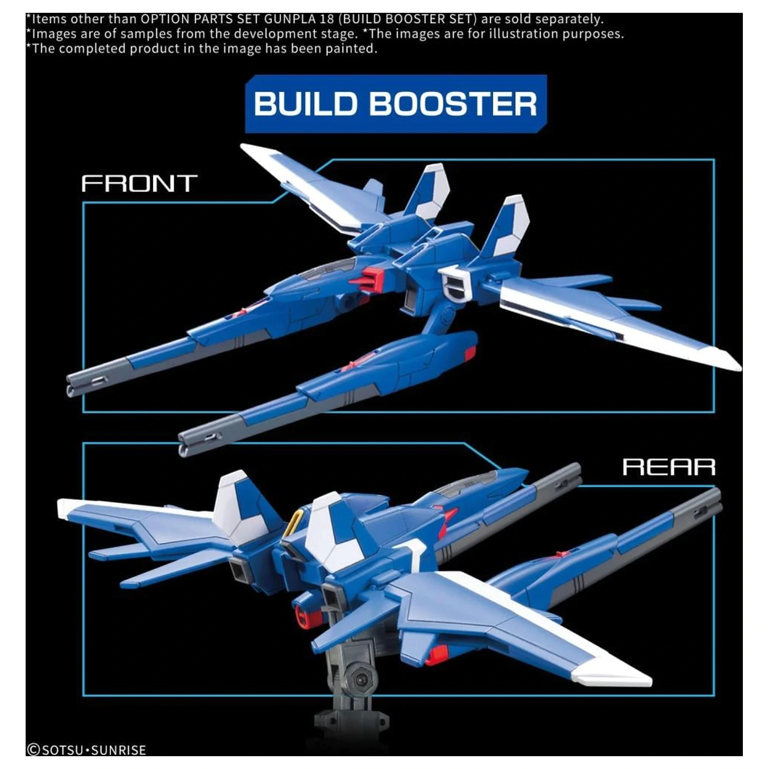 GUNDAM Option Parts csomag Gunpla 18 (Build Booster csomag) modell készlet termékfotó