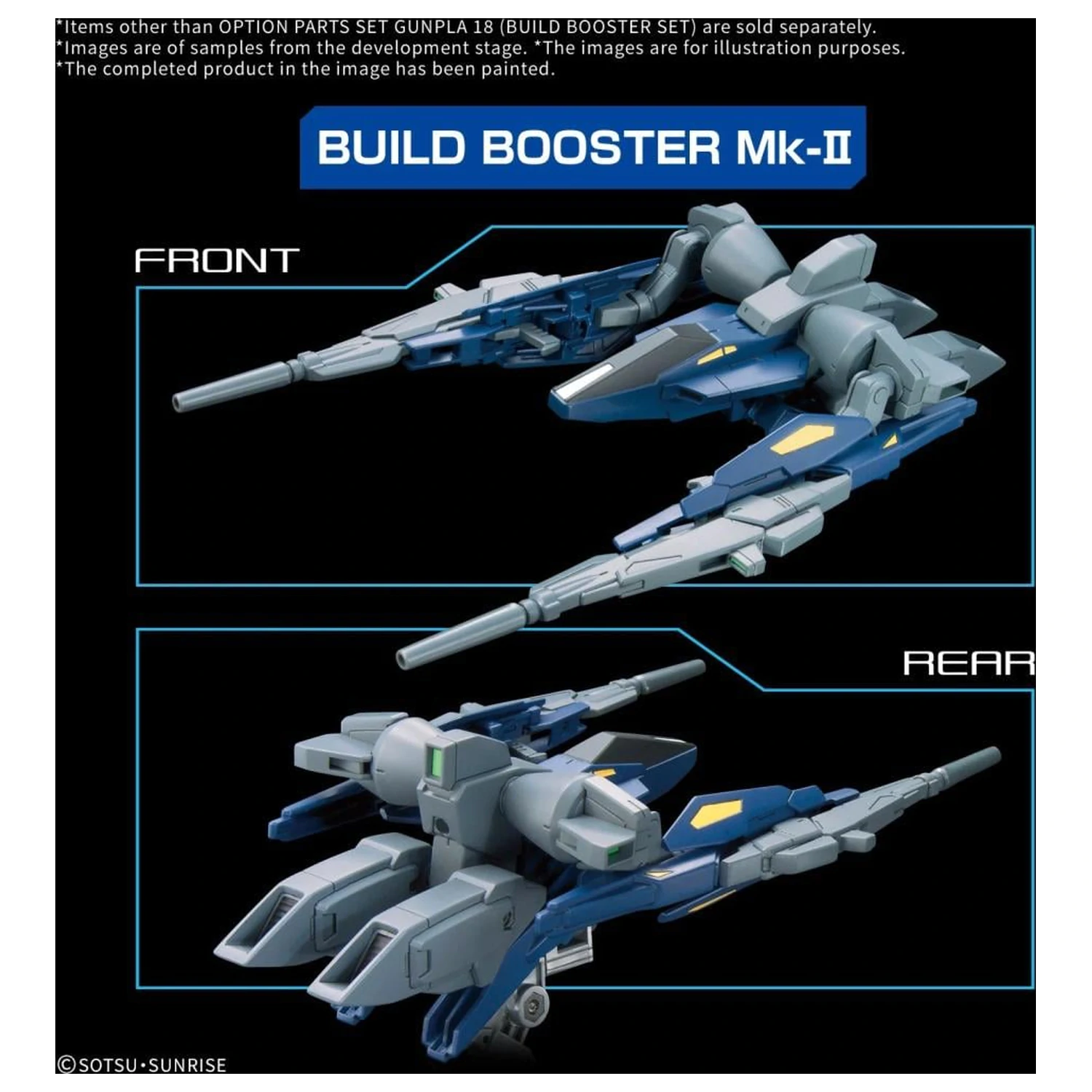 GUNDAM Option Parts csomag Gunpla 18 (Build Booster csomag) modell készlet termékfotó