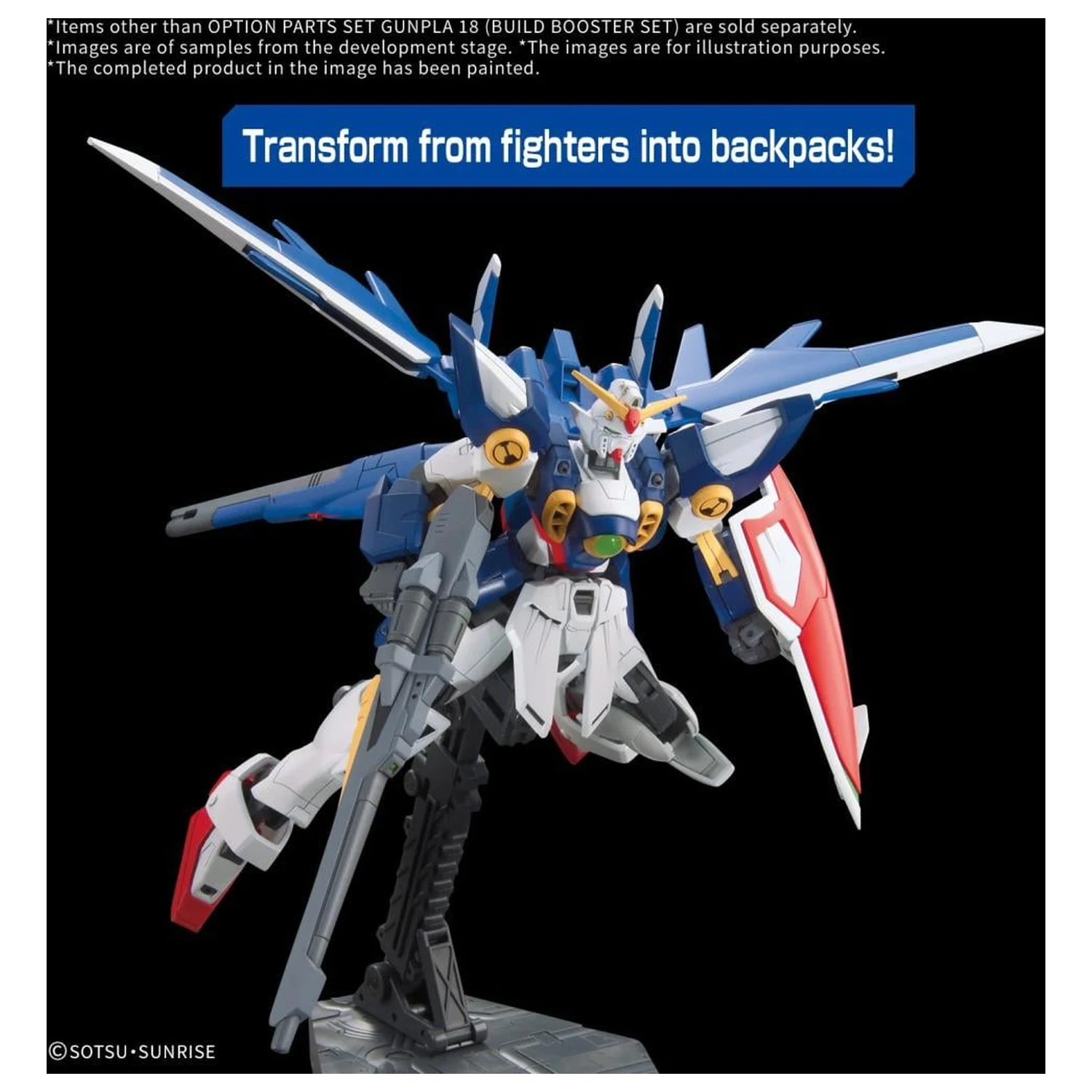 GUNDAM Option Parts csomag Gunpla 18 (Build Booster csomag) modell készlet termékfotó