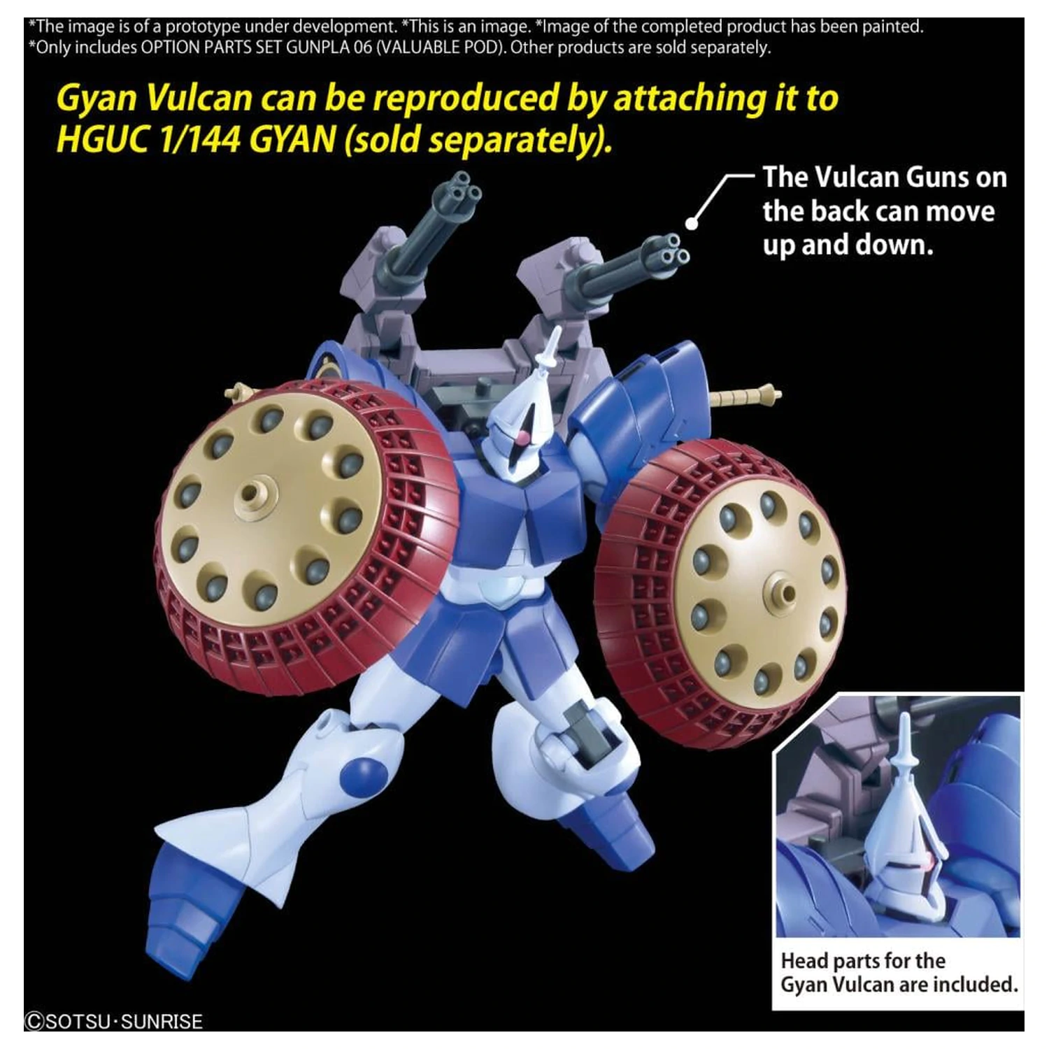 Gundam Option Parts set Gunpla 06 (Valuable Pod) modell készlet kiegészítő termékfotó