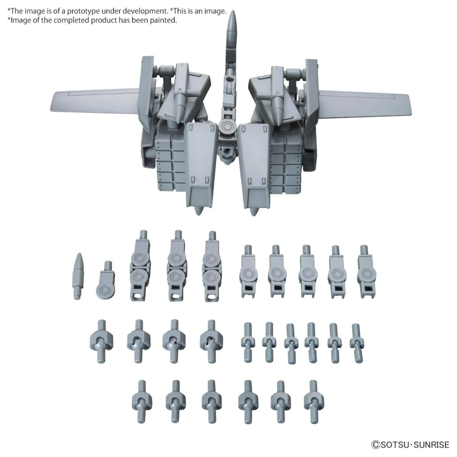 GUNDAM Option Parts Set Gunpla 08 (Ballden Arm Arms) modell készlet kiegészítő termékfotó