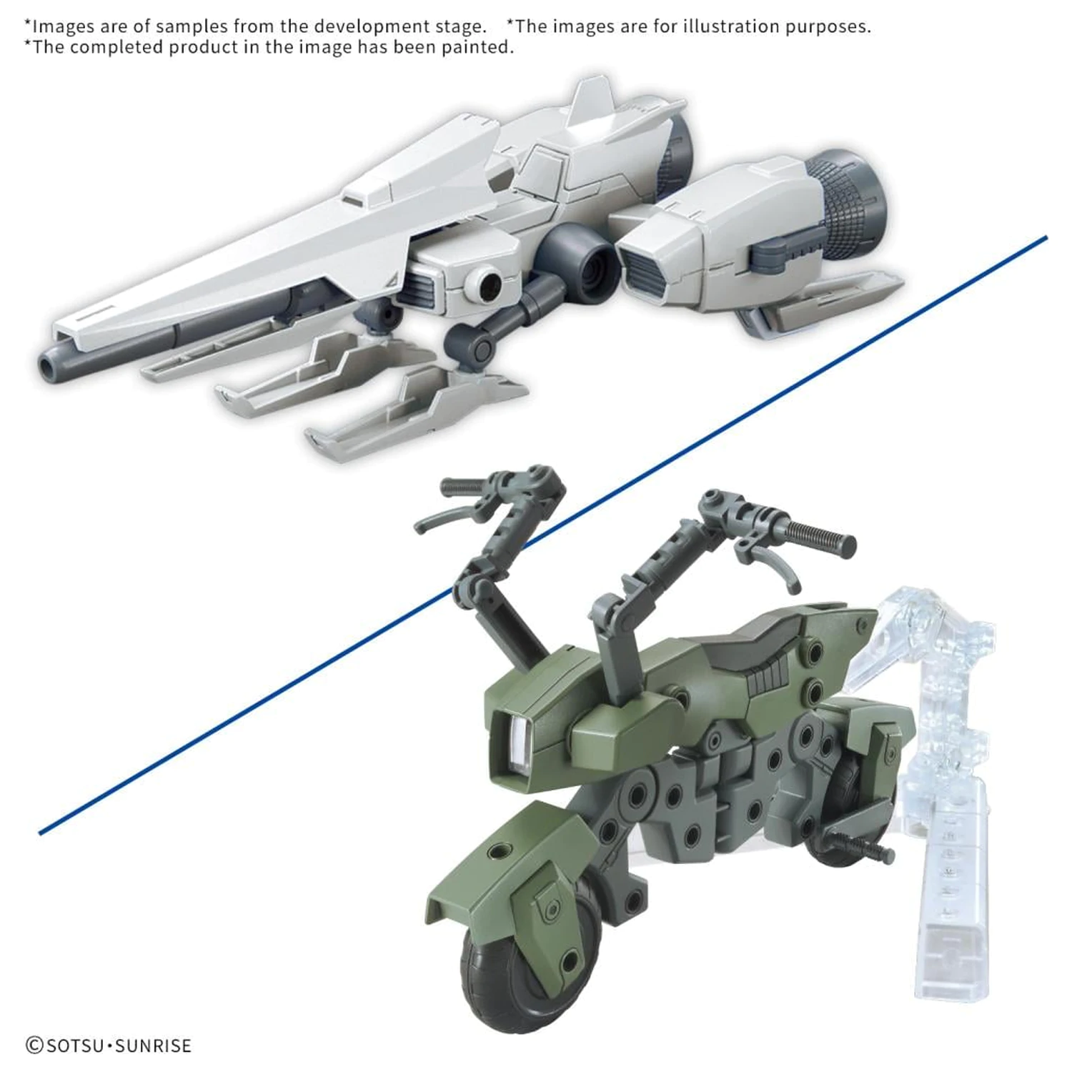 Gundam Option Parts Set Gunpla 20 (Ride-on csomag) modell készlet kiegészítő csomag termékfotó