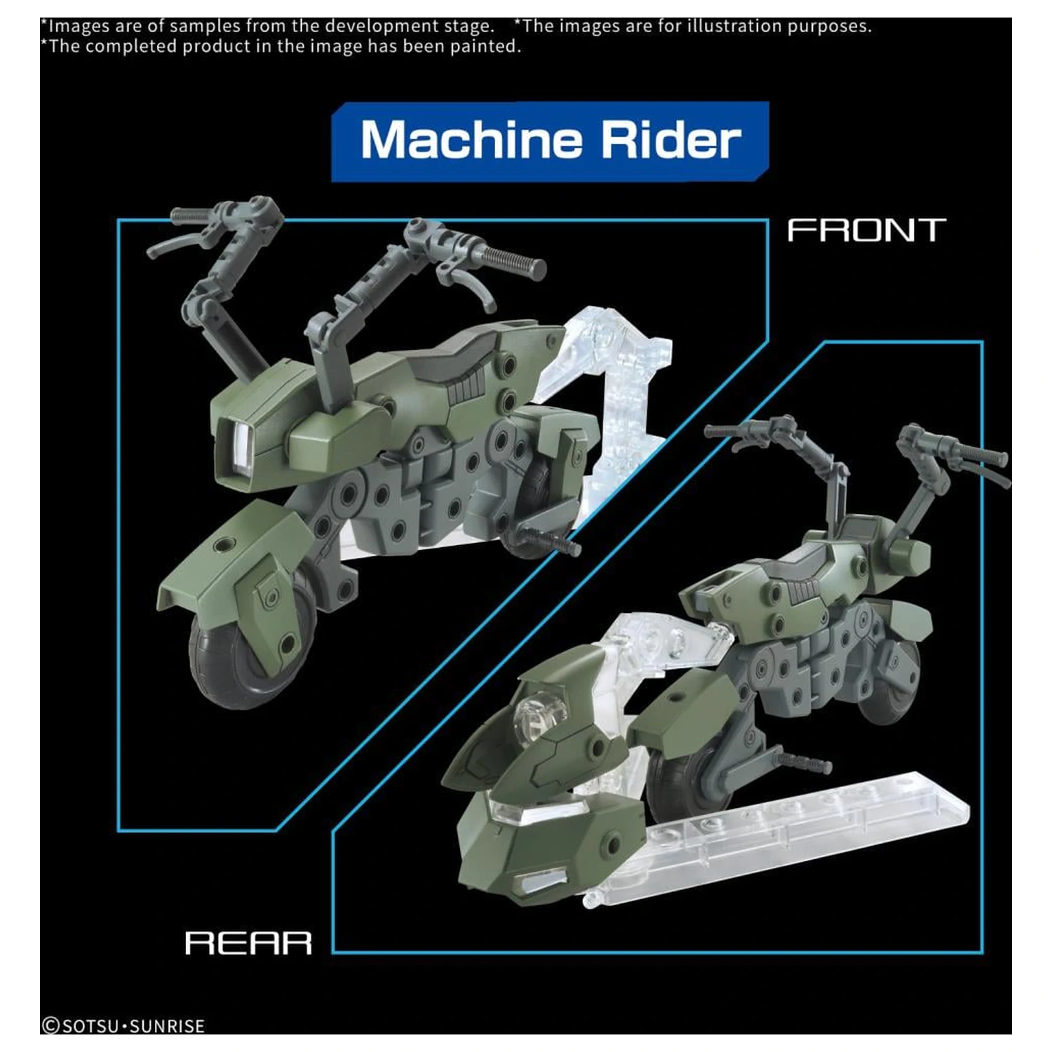 Gundam Option Parts Set Gunpla 20 (Ride-on csomag) modell készlet kiegészítő csomag termékfotó