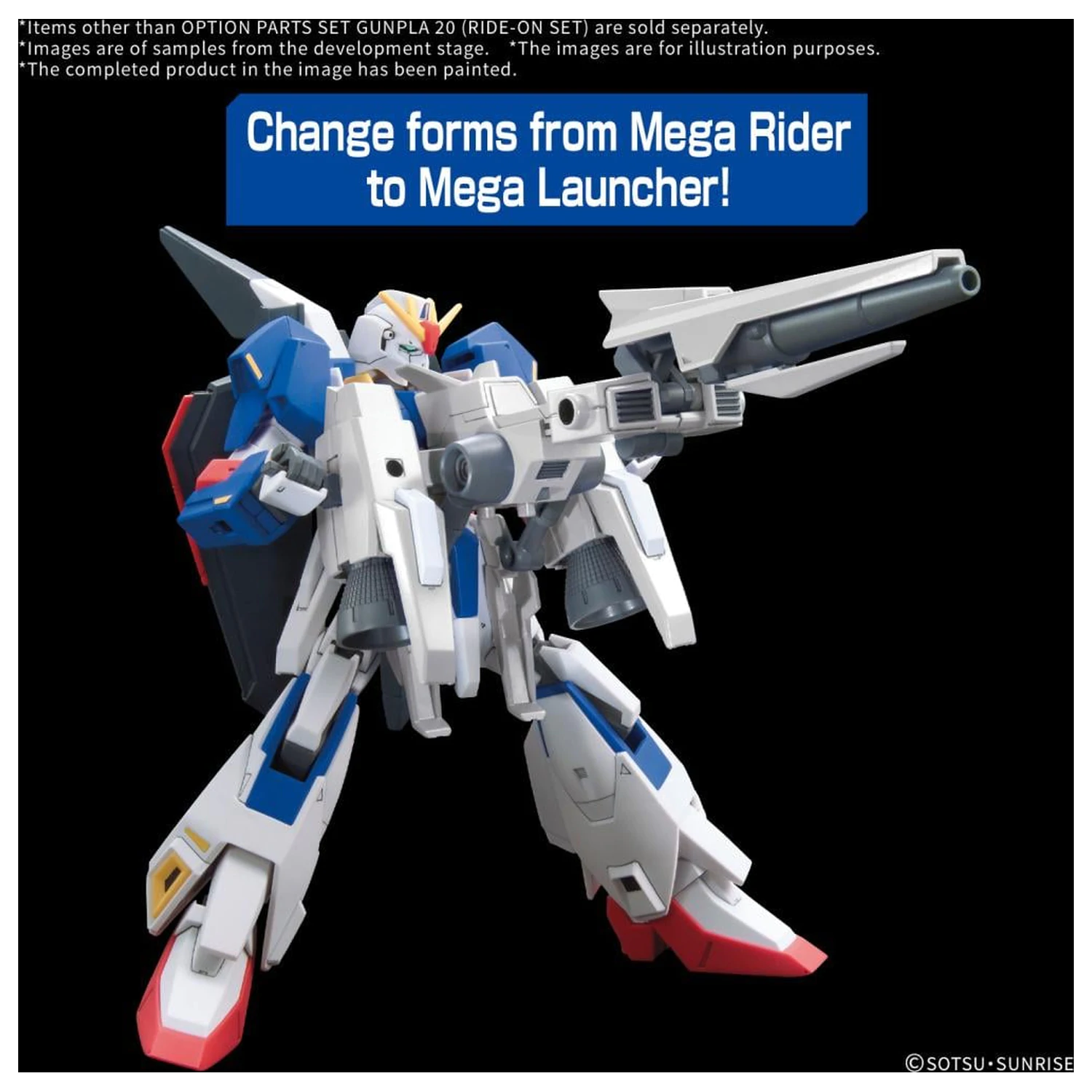 Gundam Option Parts Set Gunpla 20 (Ride-on csomag) modell készlet kiegészítő csomag termékfotó