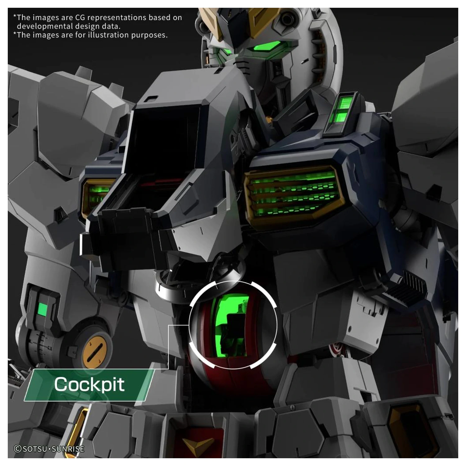 Gundam PG Unleashed 1/60 LED Unit for v Gundam modell készlet kiegészítő termékfotó