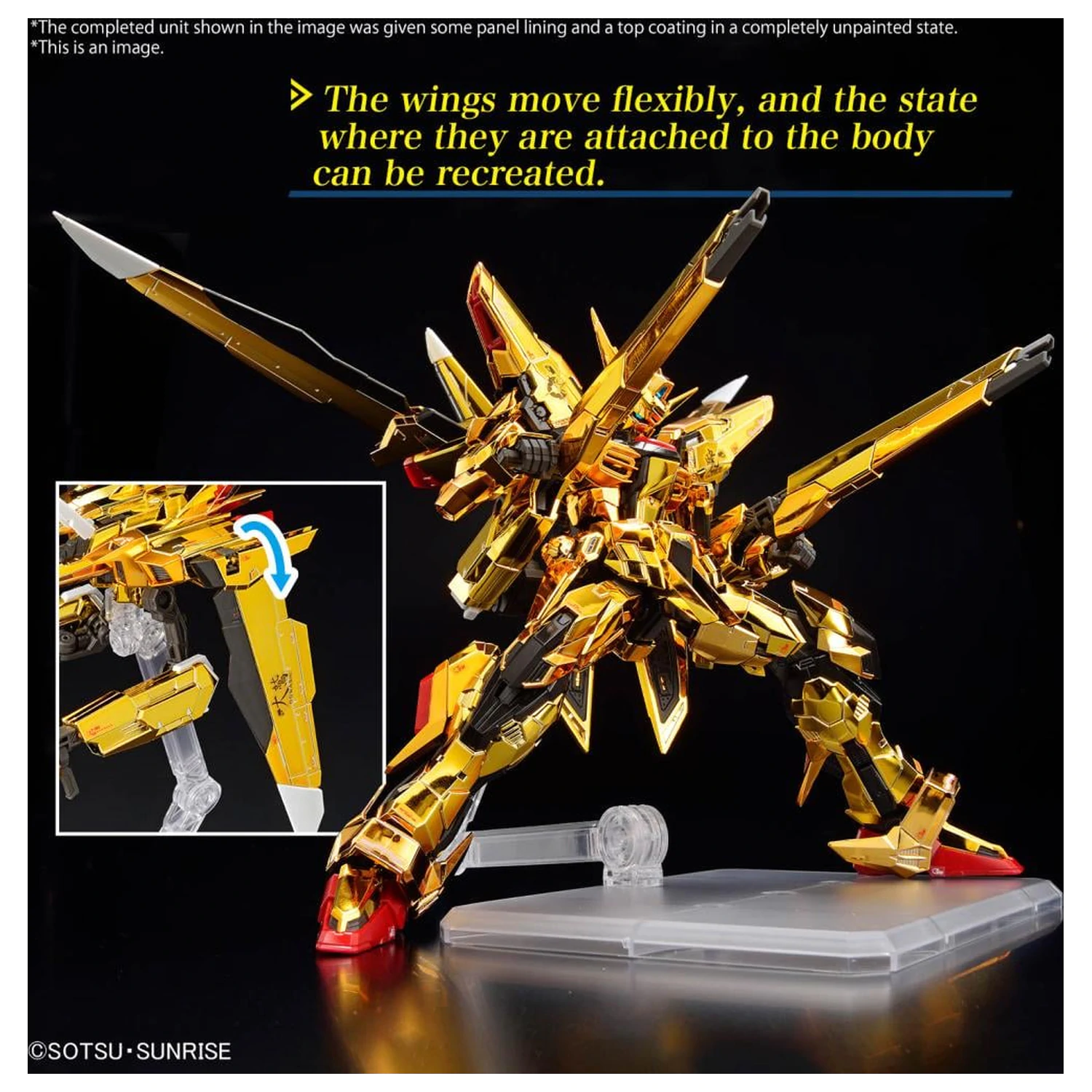 Gundam RG 1/144 Akatsuki Gundam Oowashi Unit modell készlet termékfotó