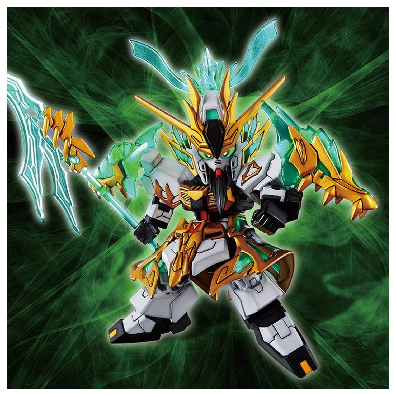 Gundam SD Sangoku Soketsuden Guan Yu Yun Chang Nu Gundam modell készlet termékfotó
