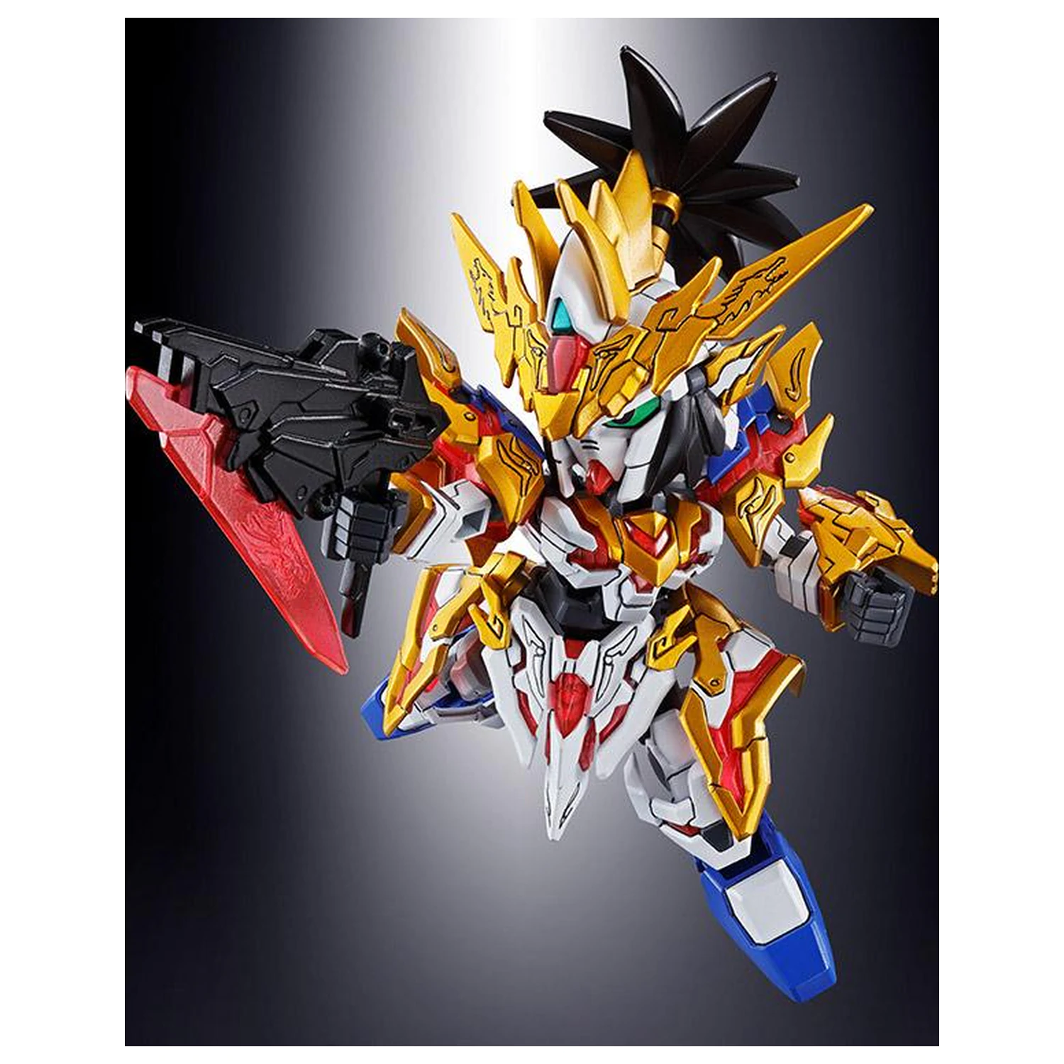 GUNDAM SD Sangoku Soketsuden Liu Bei Egyszarvú Gundam modell készlet termékfotó