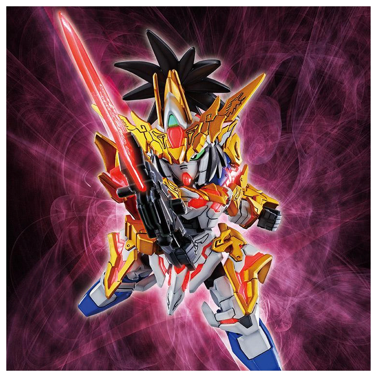 GUNDAM SD Sangoku Soketsuden Liu Bei Egyszarvú Gundam modell készlet termékfotó